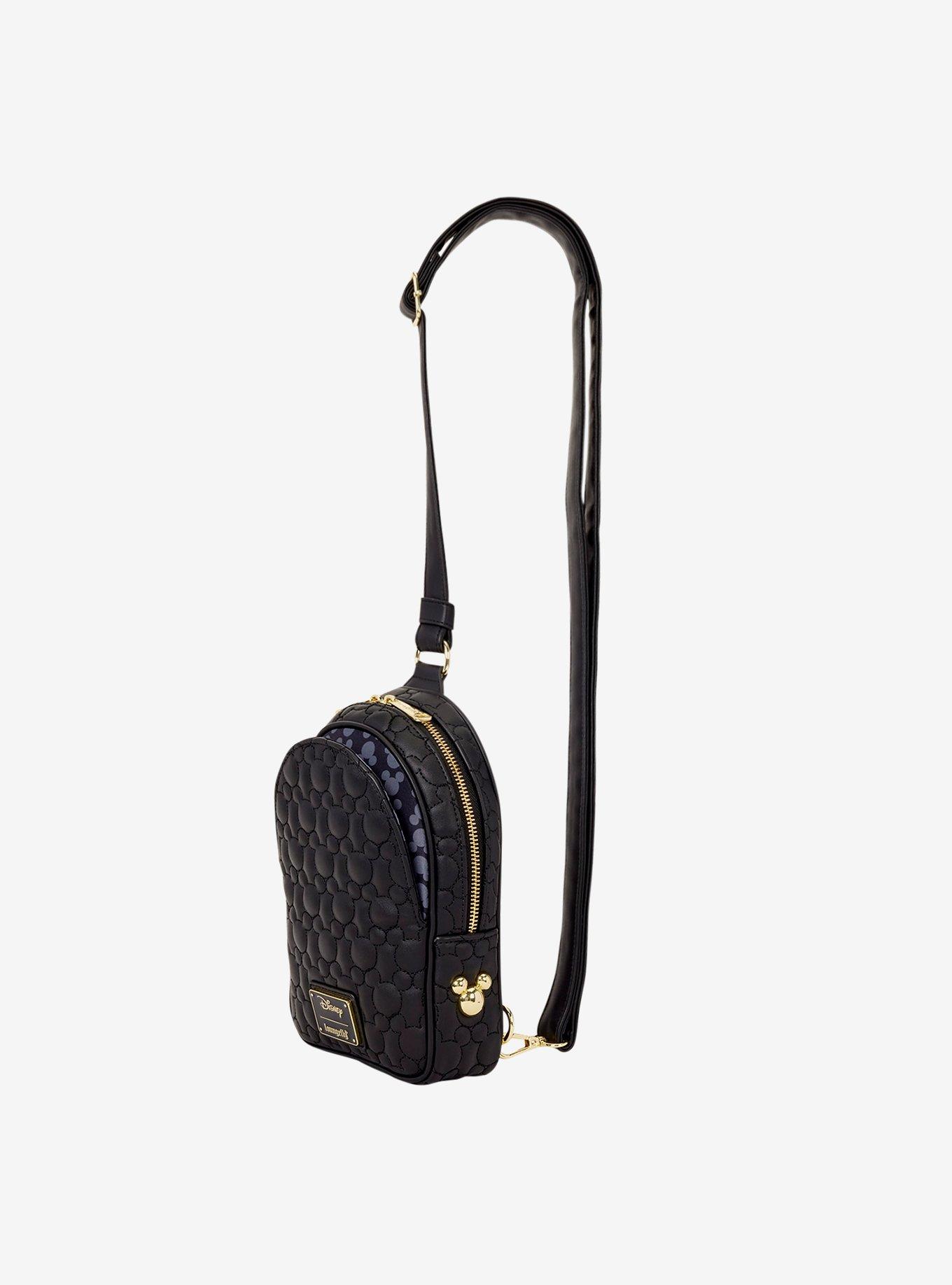 Loungefly Disney Mickey Mouse Silhouette Crossbody Sling Bag, , alternate - view 3