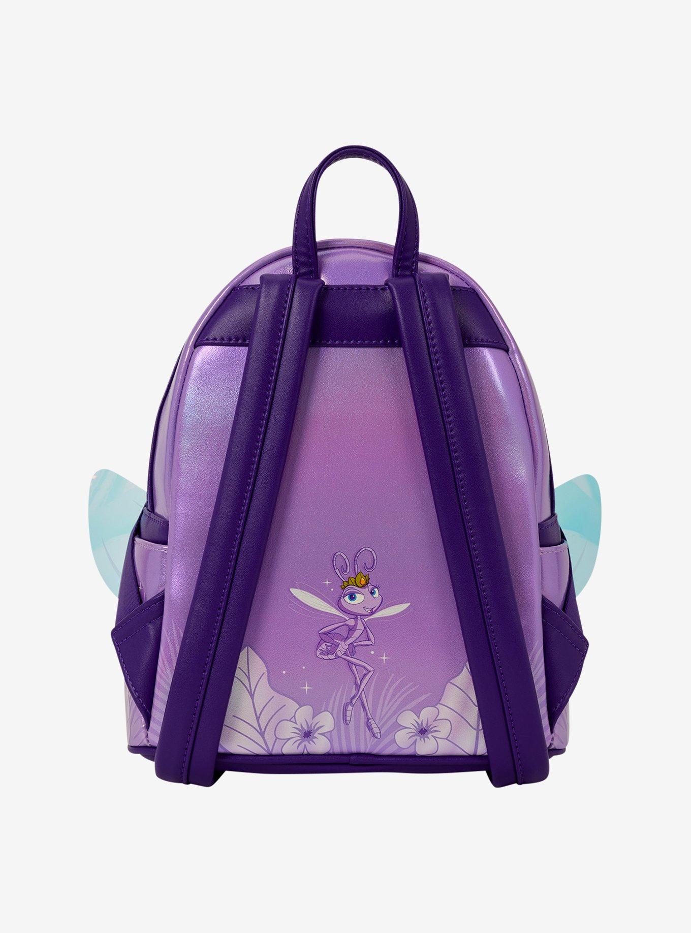 Loungefly Disney Pixar A Bug's Life Princess Atta Figural Mini Backpack with Ear Headband, , alternate - view 4