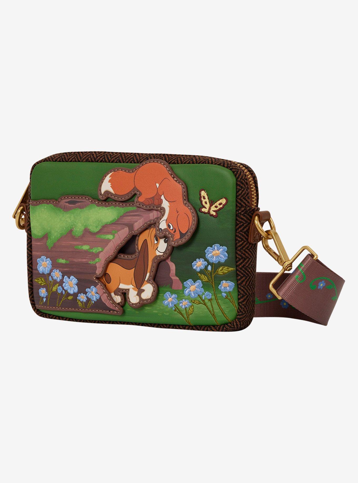 Loungefly Disney The Fox and The Hound Tod & Copper Crossbody Bag with Coin Purse, , hi-res