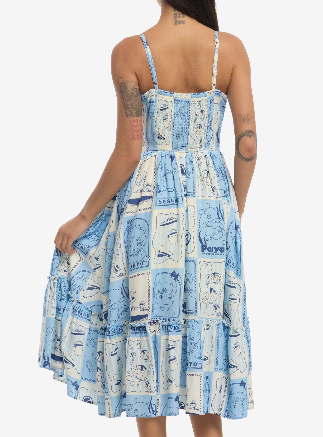 Her Universe Studio Ghibli&reg; Ponyo Portraits Midi Dress, , hi-res