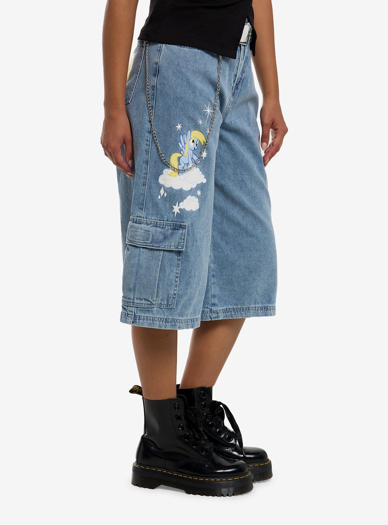 My Little Pony: Friendship Is Magic Muffins Cargo Jorts, MULTI, alternate