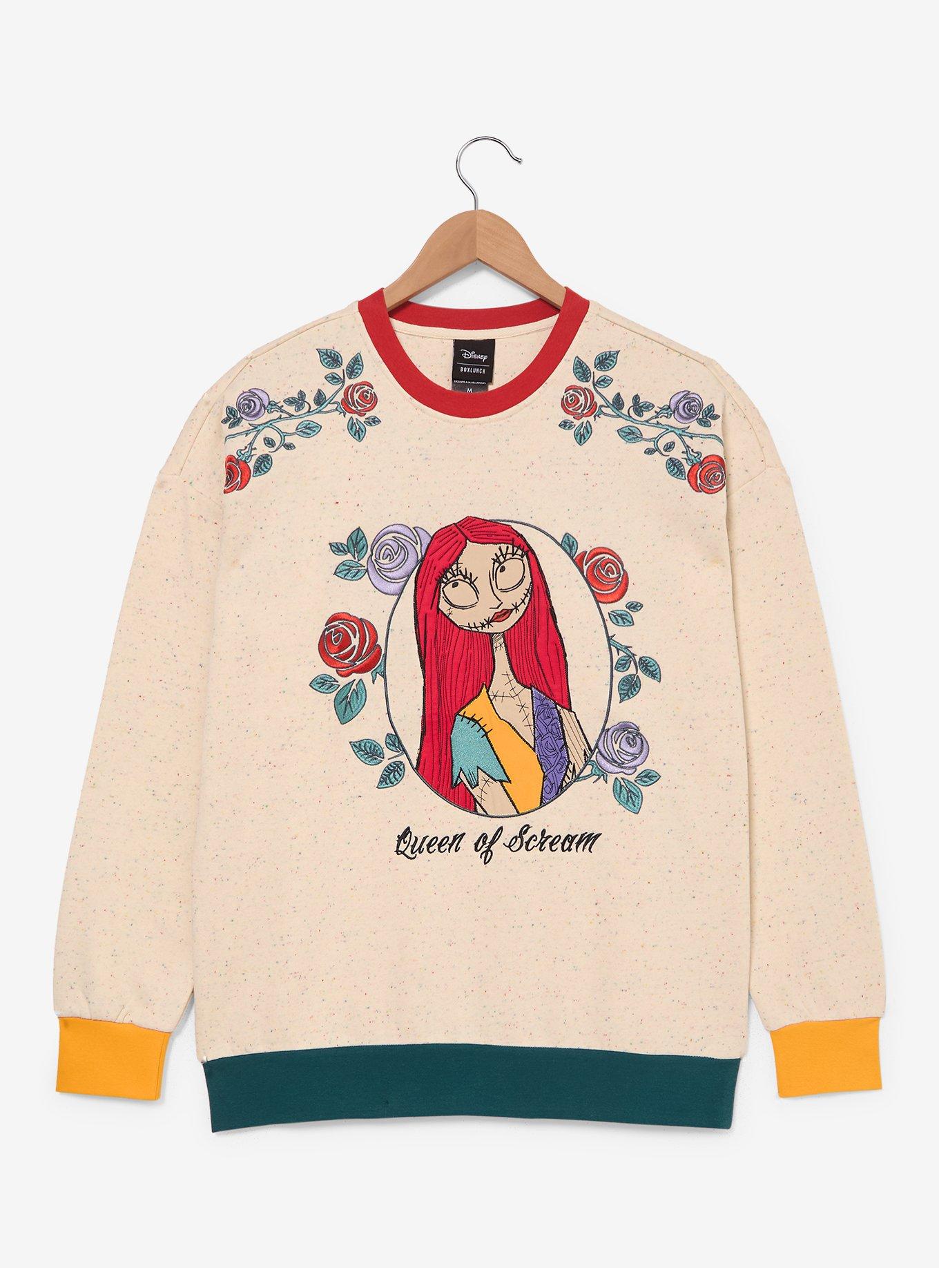 Disney The Nightmare Before Christmas Sally Queen of Scream Crewneck &mdash; BoxLunch Exclusive, MULTI, alternate - view 3