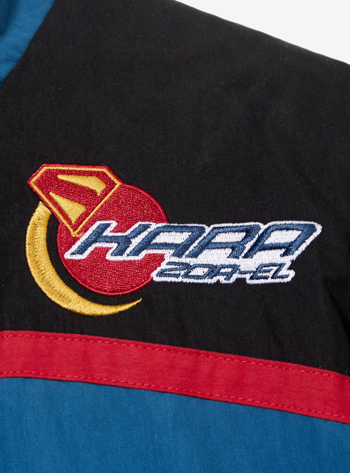 Her Universe DC Comics Supergirl Patches Windbreaker - BoxLunch Exclusive, RED, alternate