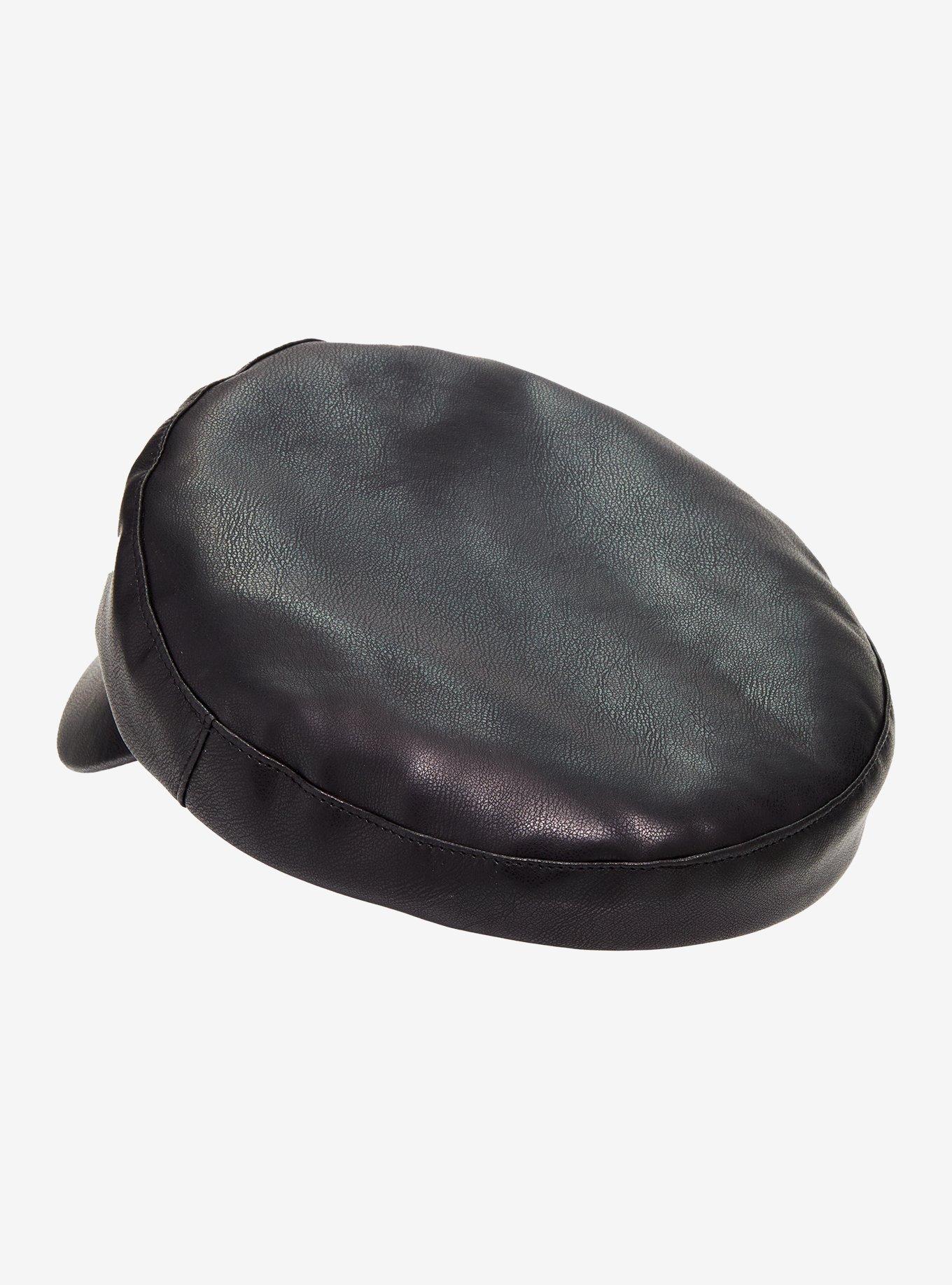 Cross Studs Cabbie Hat, , alternate