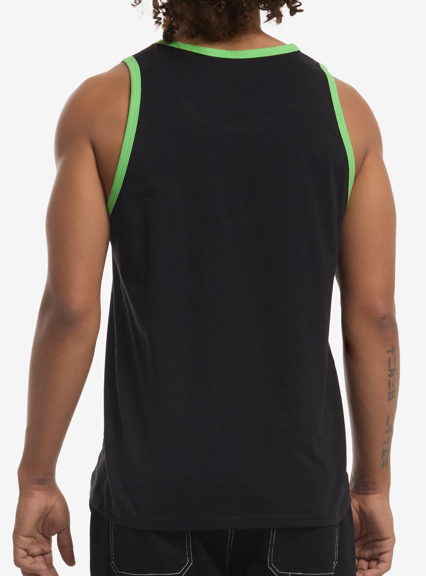 Invader Zim GIR Peek Pocket Tank Top, BLACK, alternate