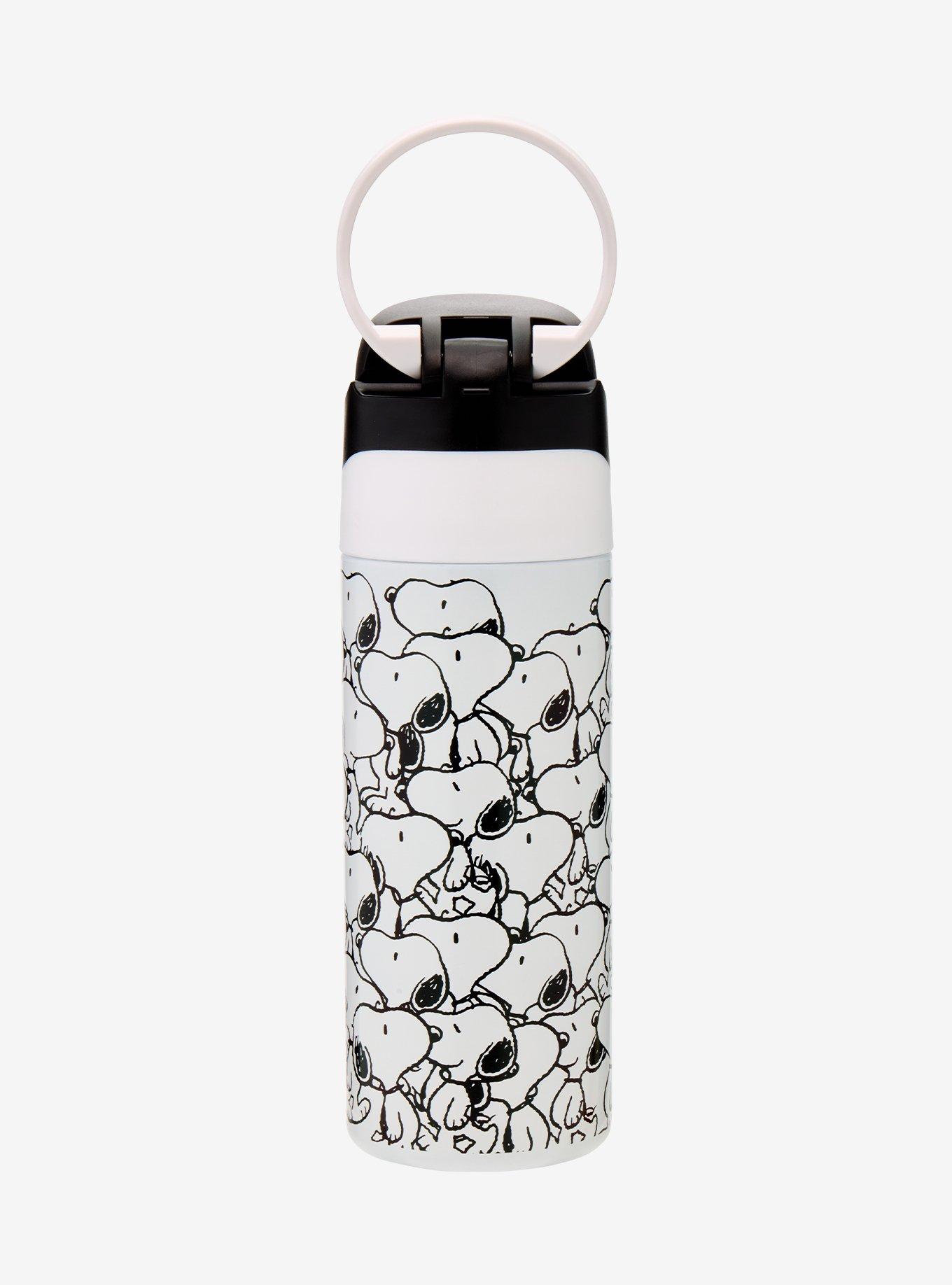 Peanuts Snoopy Flip-Top Water Bottle, , alternate