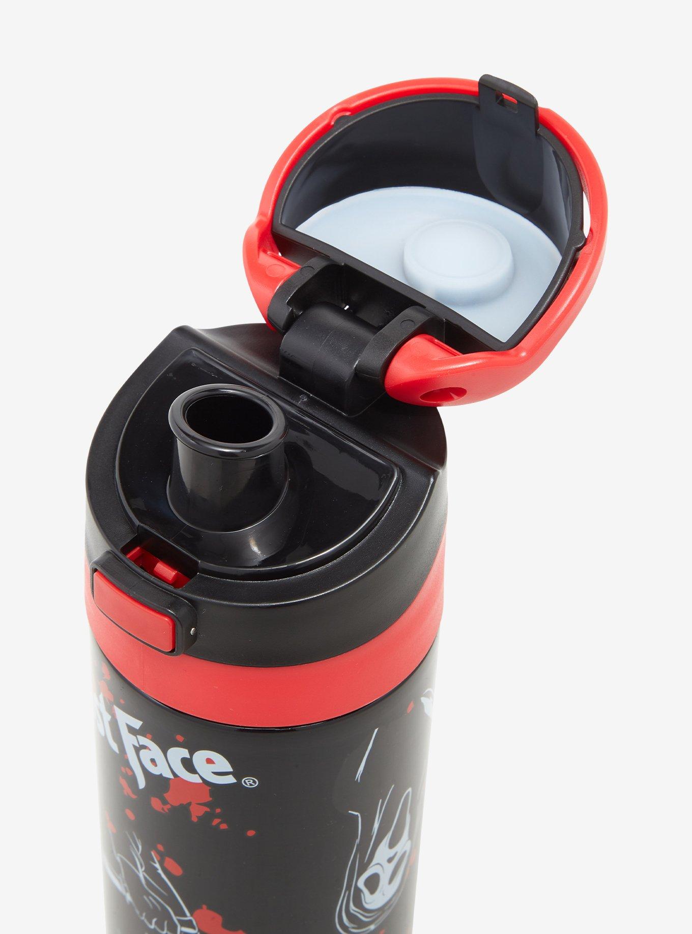 Ghost Face Splatters Flip-Top Water Bottle, , alternate