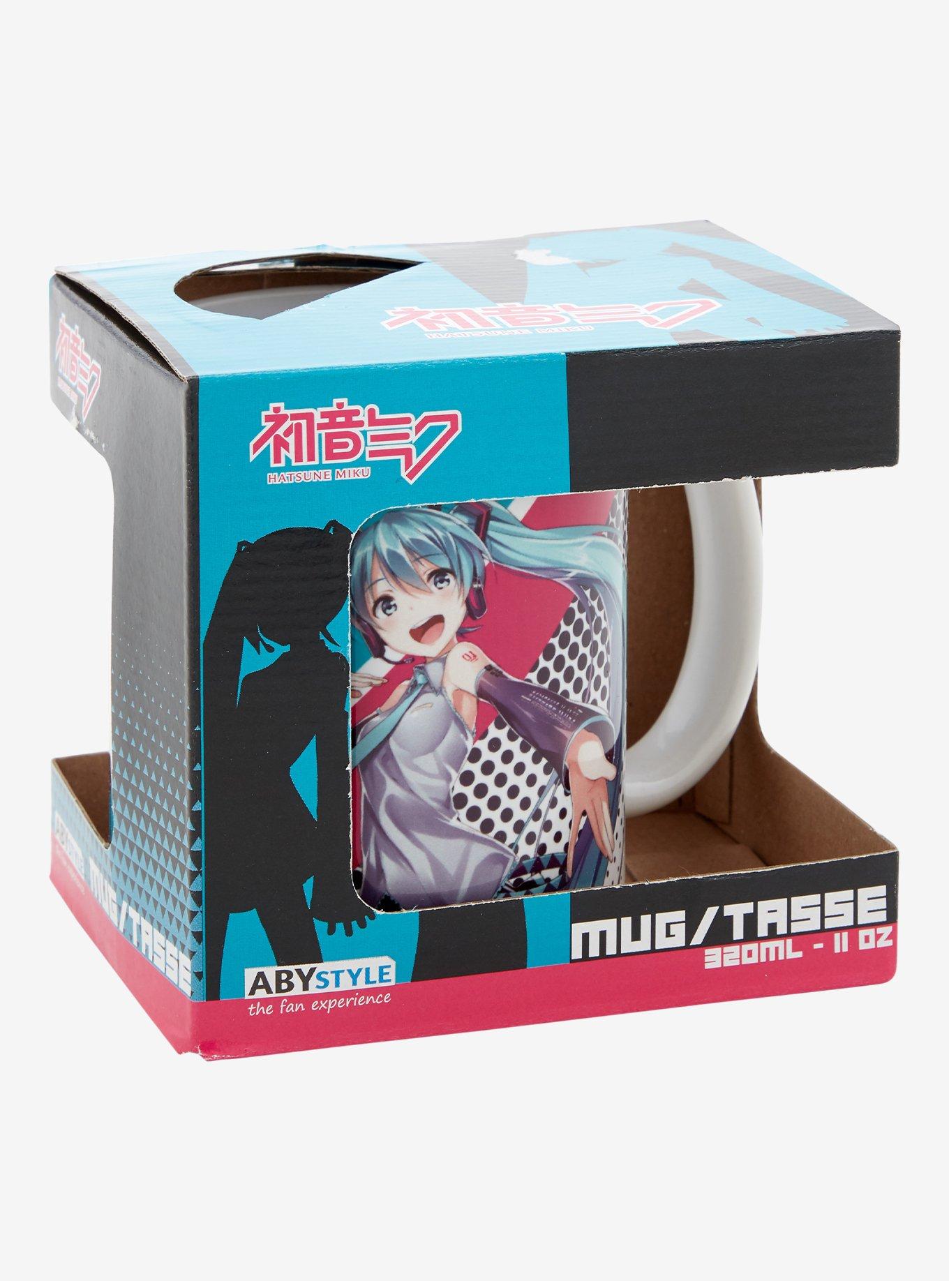 Hatsune Miku Stripe & Dots Mug, , alternate