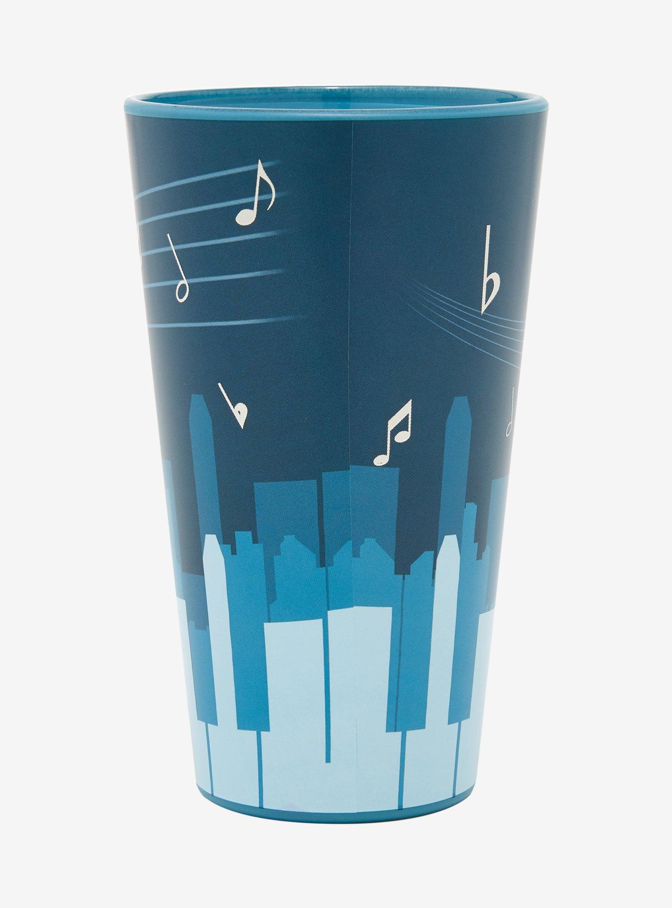 Hatsune Miku Keyboard Glass Cup, , hi-res