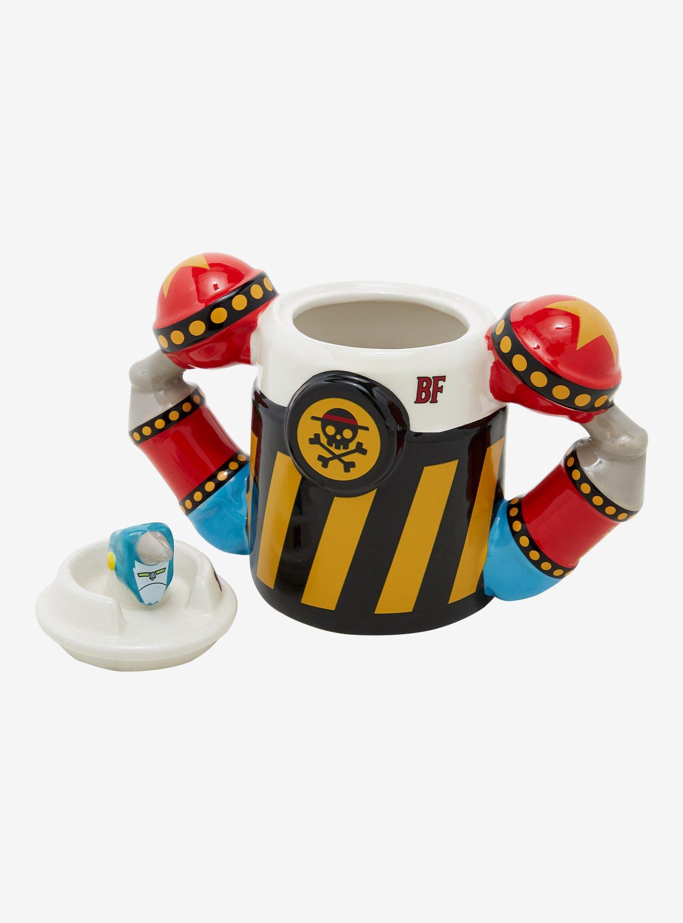 One Piece Iron Pirate General Franky Figural Mug With Lid, , alternate