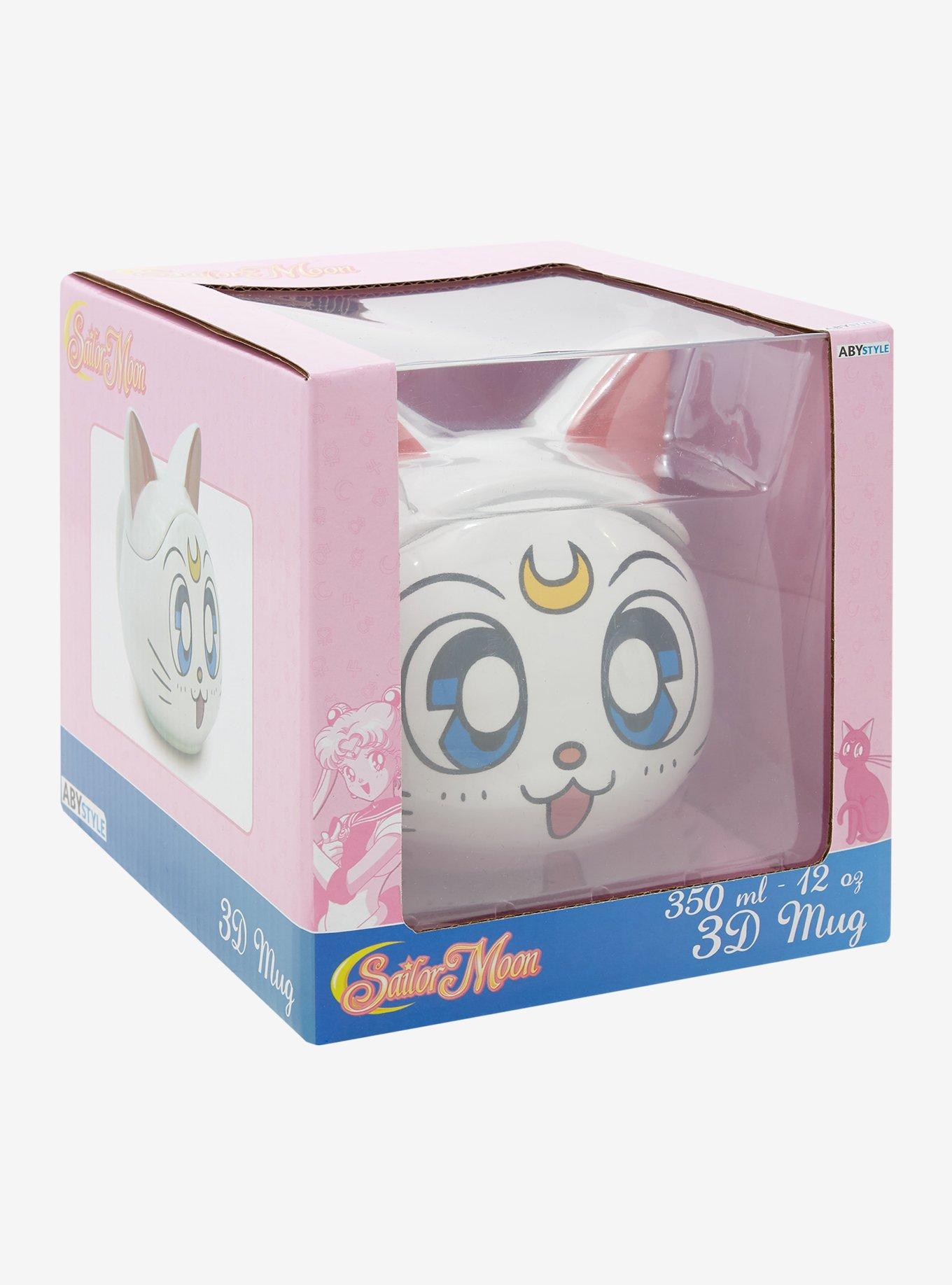 Pretty Guardian Sailor Moon Artemis Figural Mug With Lid, , alternate