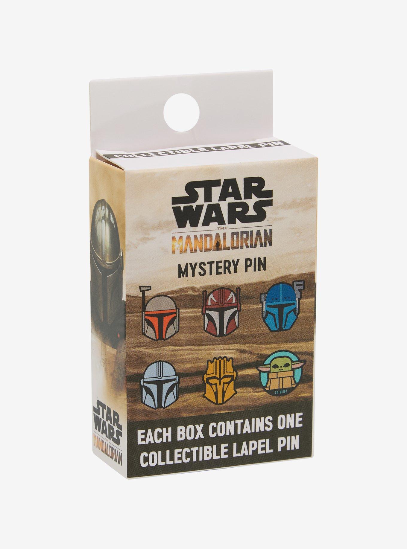 Star Wars The Mandalorian Helmets Blind Box Enamel Pin - BoxLunch Exclusive, , hi-res