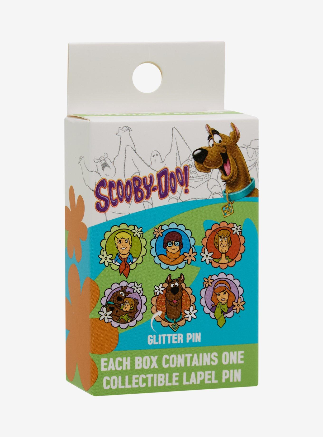 Scooby-Doo! Character Floral Blind Box Enamel Pin - BoxLunch Exclusive, , hi-res