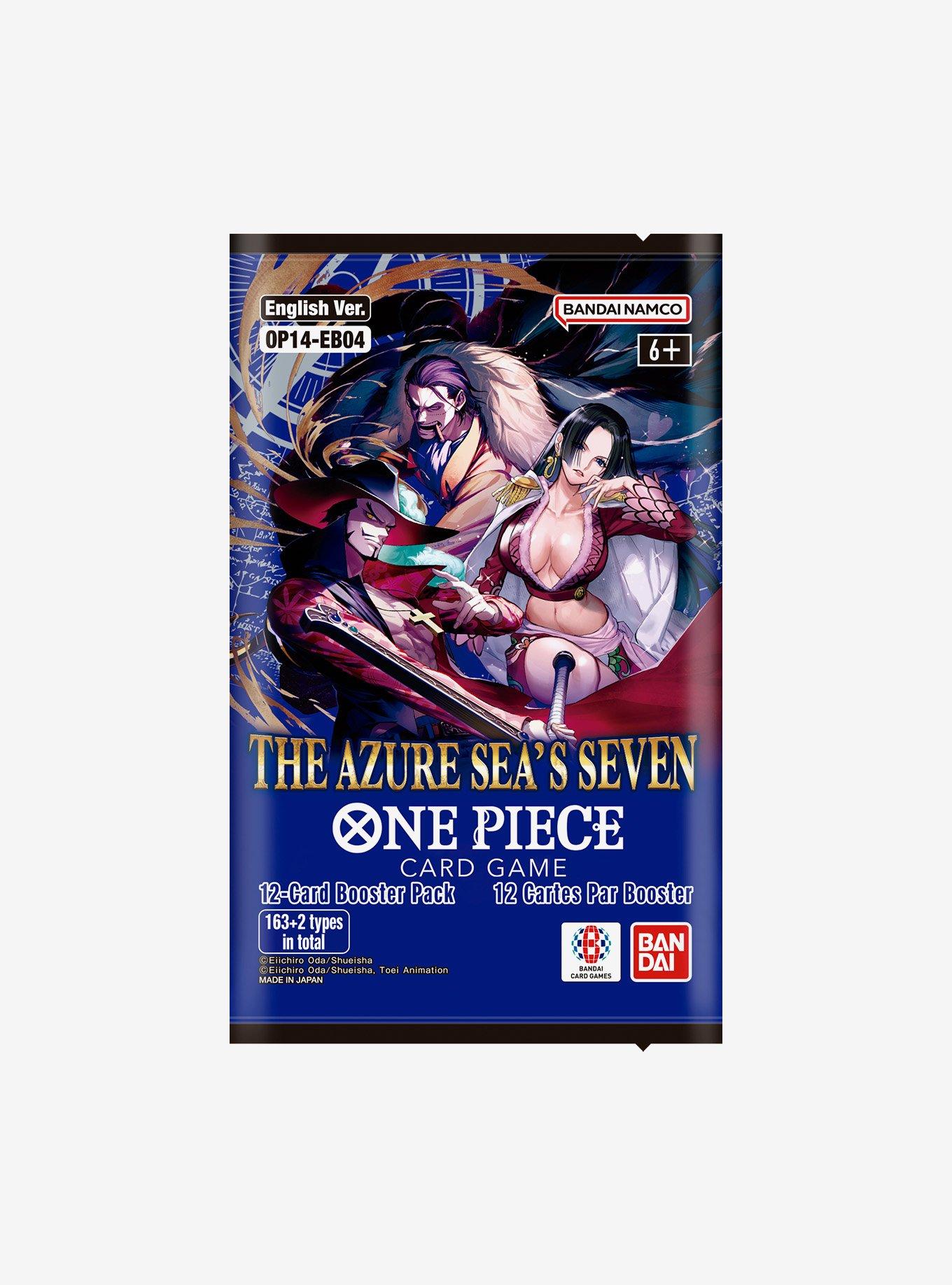 Bandai Namco One Piece Card Game The Azure Sea's Seven Booster Pack, , alternate