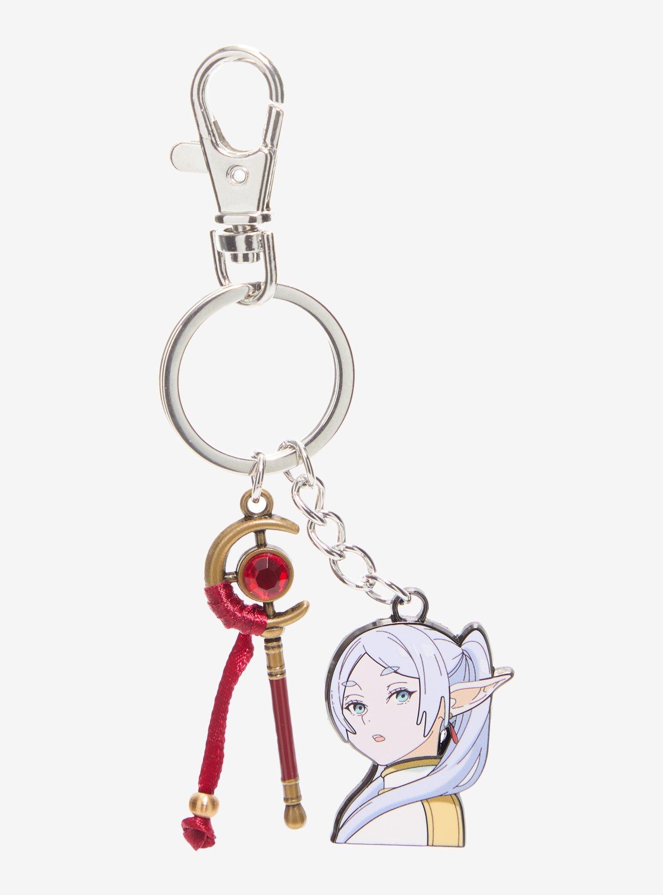 Frieren: Beyond Journey's End Multi-Charm Keychain - BoxLunch Exclusive, , hi-res