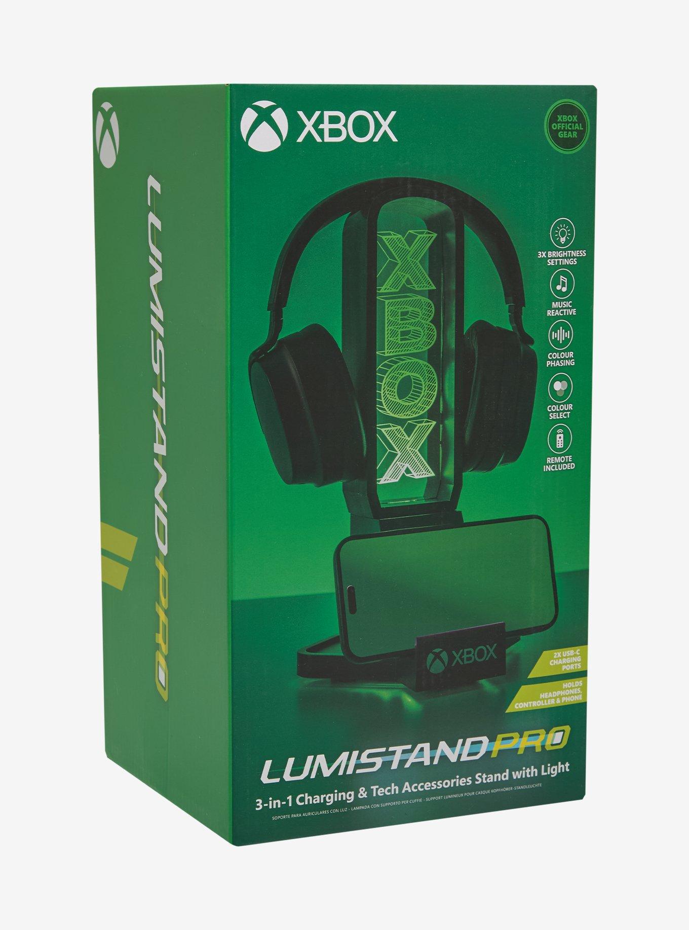 Paladone Xbox Logo Lumistand Pro 3-in-1 Charging & Tech Accessory Stand with Light, , alternate