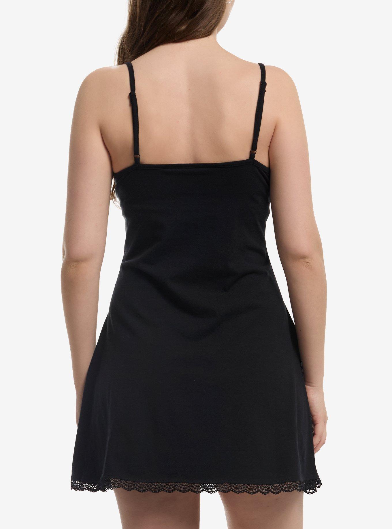 Sleep Token Even In Arcadia Flamingo Cami Dress, BLACK, alternate