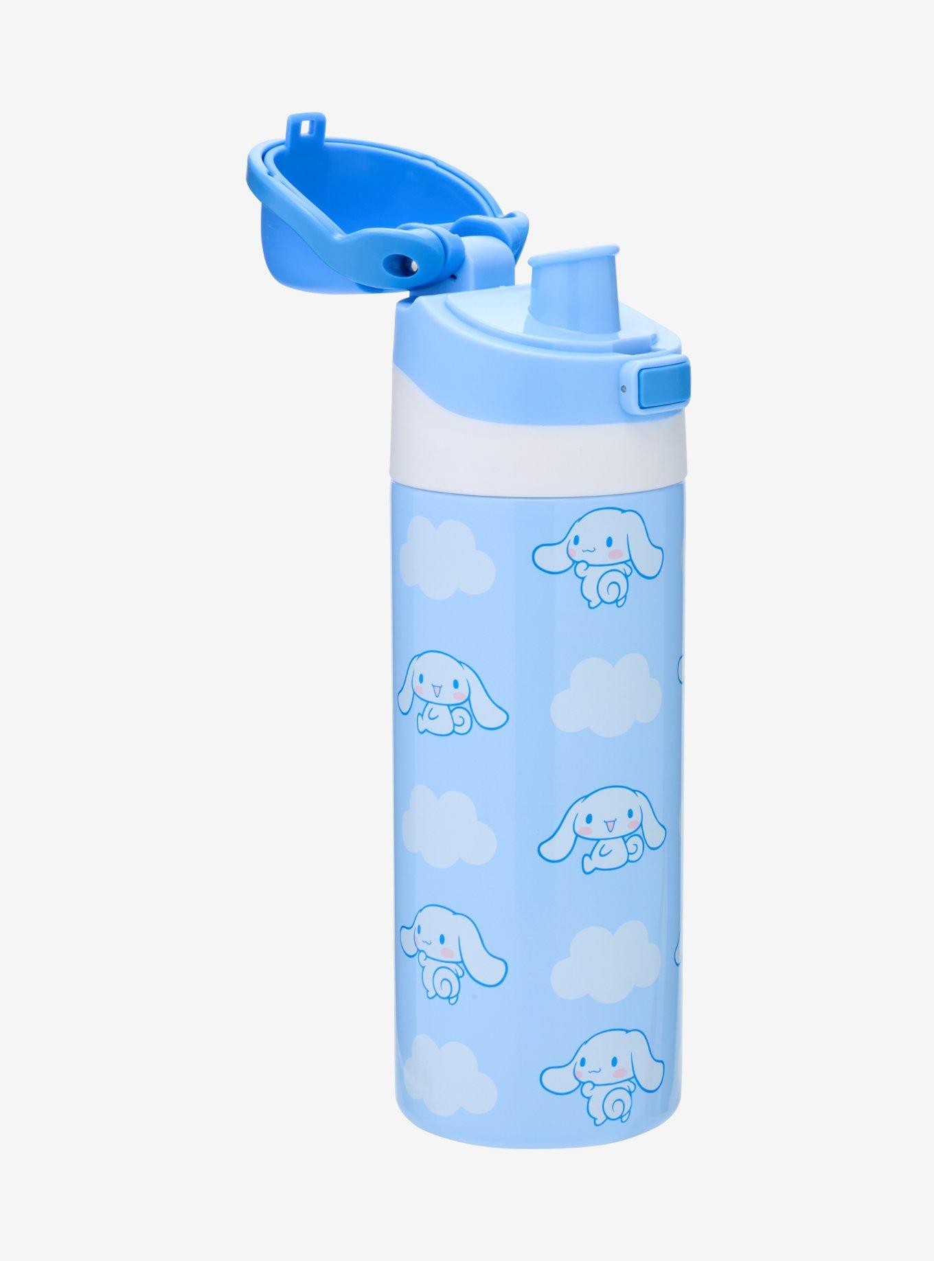 Cinnamoroll Clouds Flip-Top Water Bottle, , hi-res