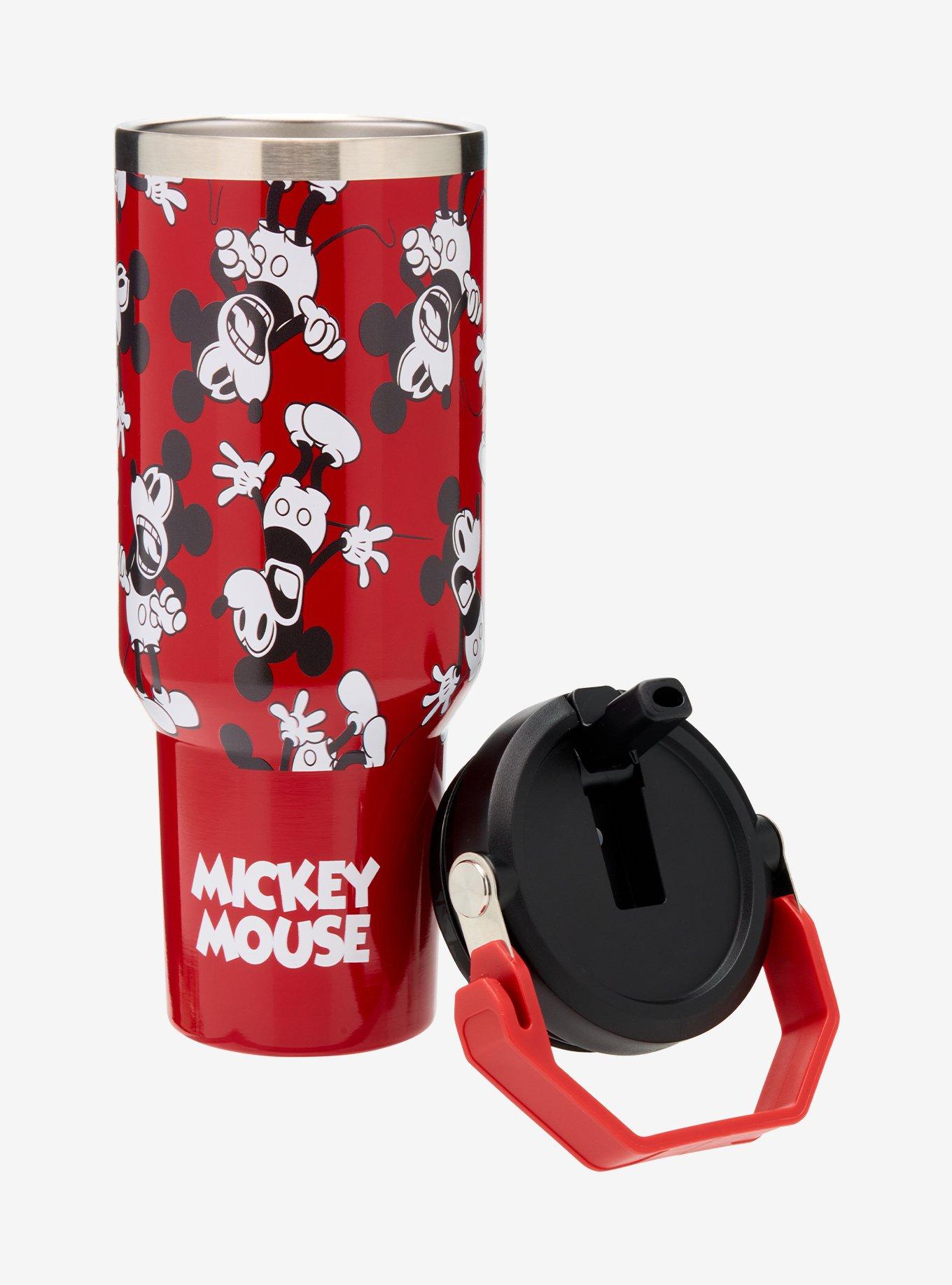 Disney Mickey Mouse Poses Stainless Steel Water Bottle, , hi-res