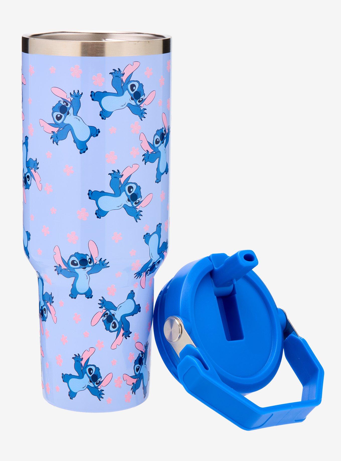 Disney Stitch Poses Stainless Steel Water Bottle, , alternate