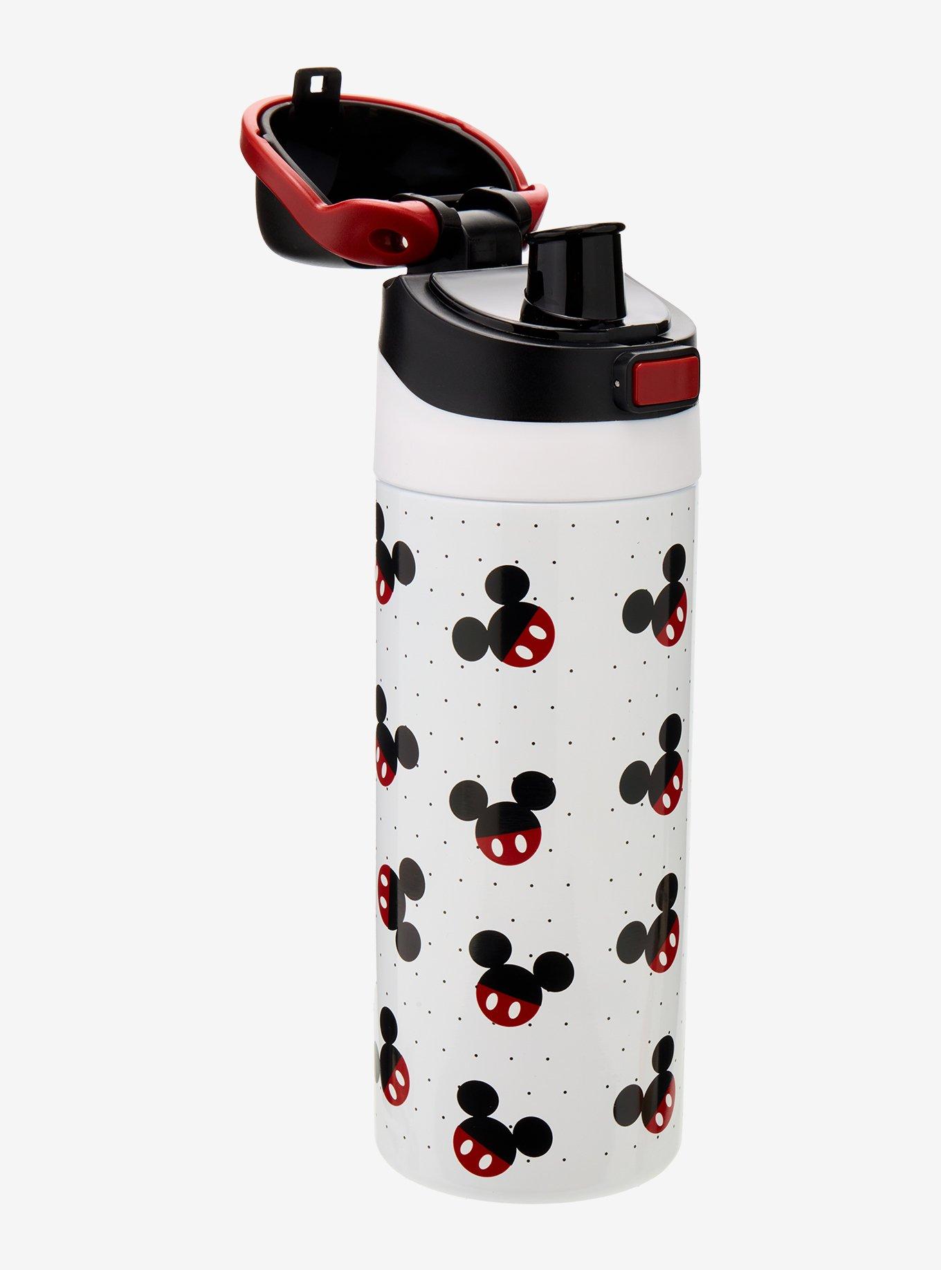 Disney Mickey Mouse Symbols Flip-Top Water Bottle, , hi-res