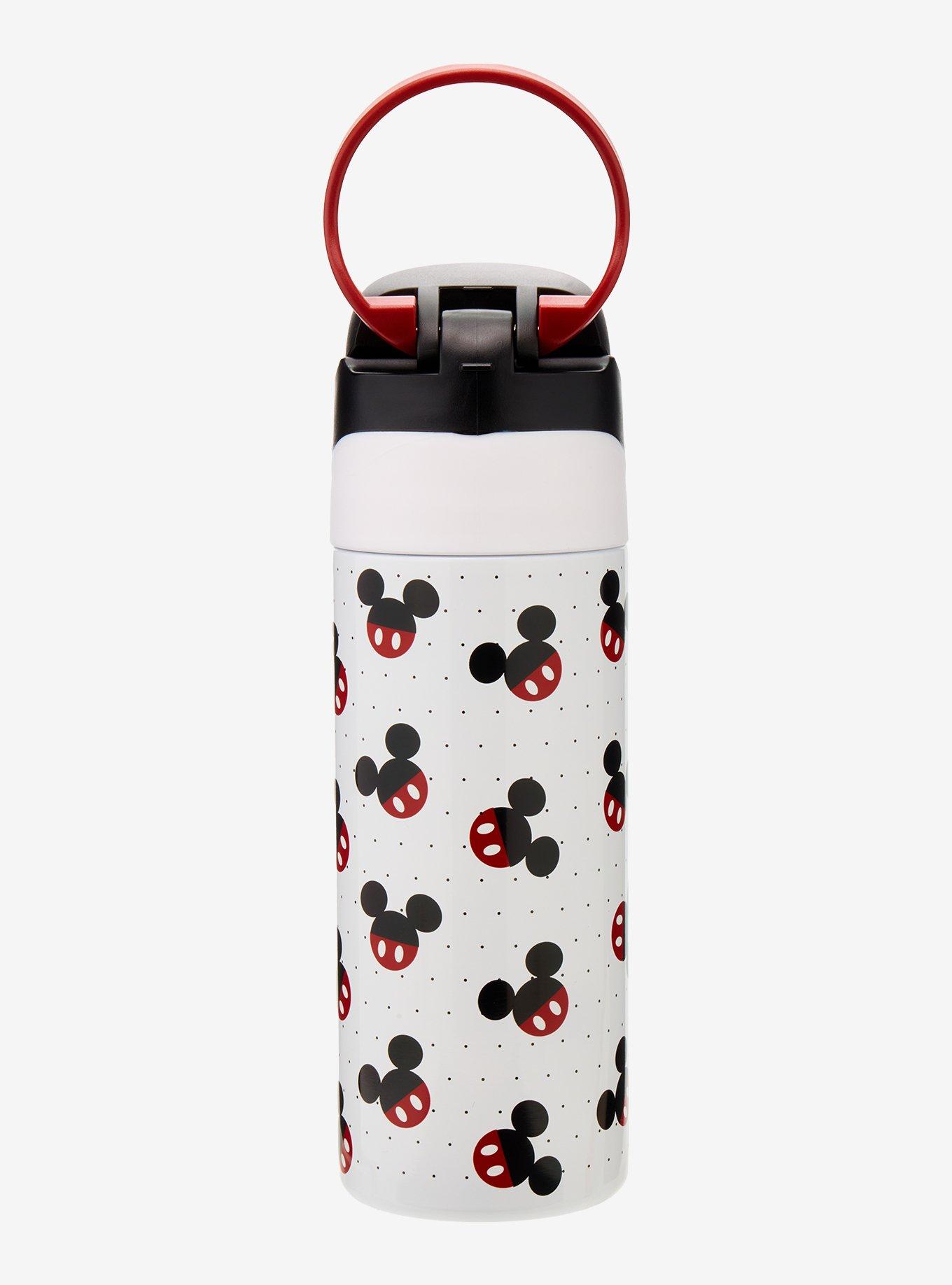 Disney Mickey Mouse Symbols Flip-Top Water Bottle, , alternate