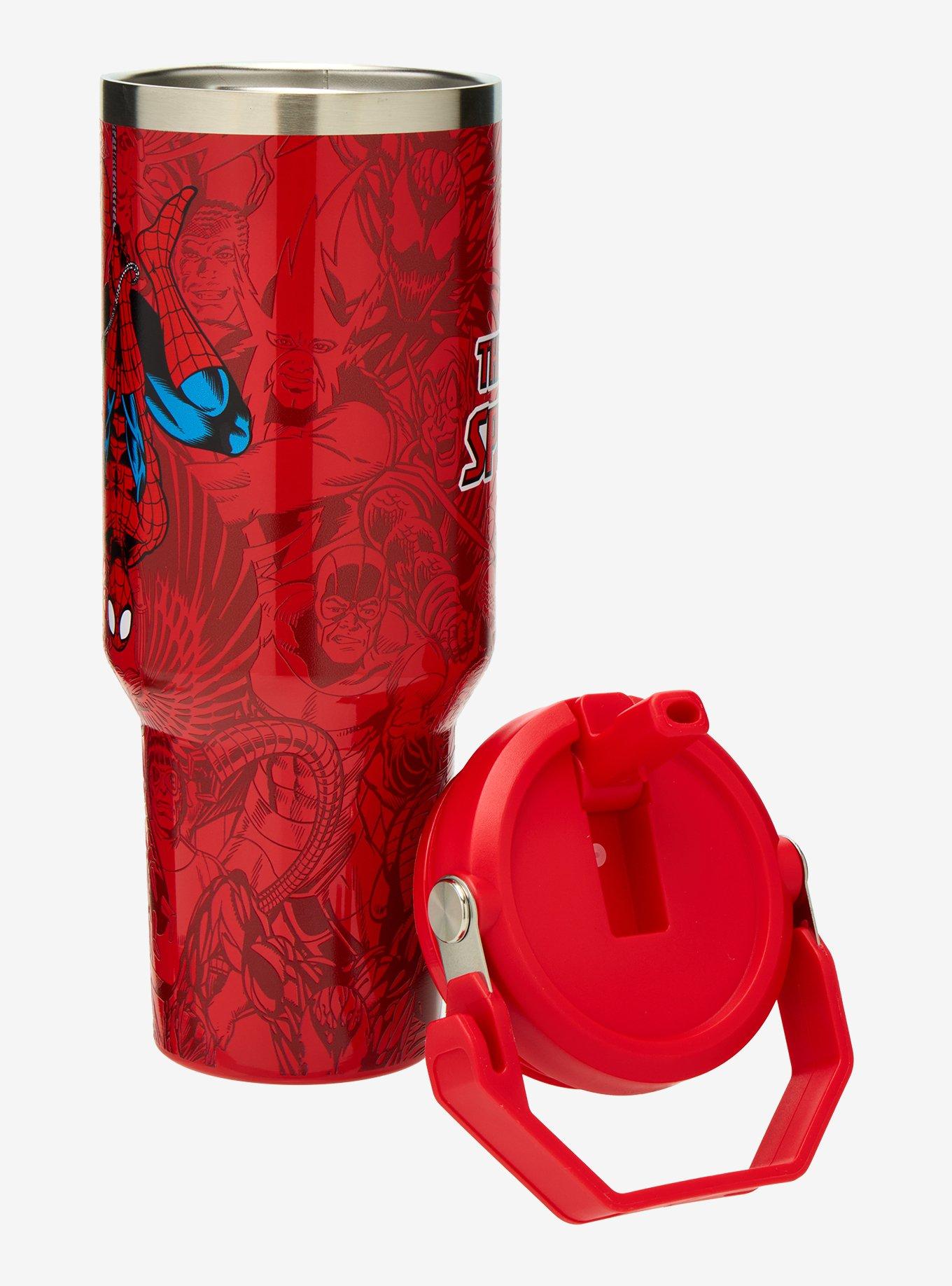 Marvel Spider-Man Stainless Steel Water Bottle, , alternate