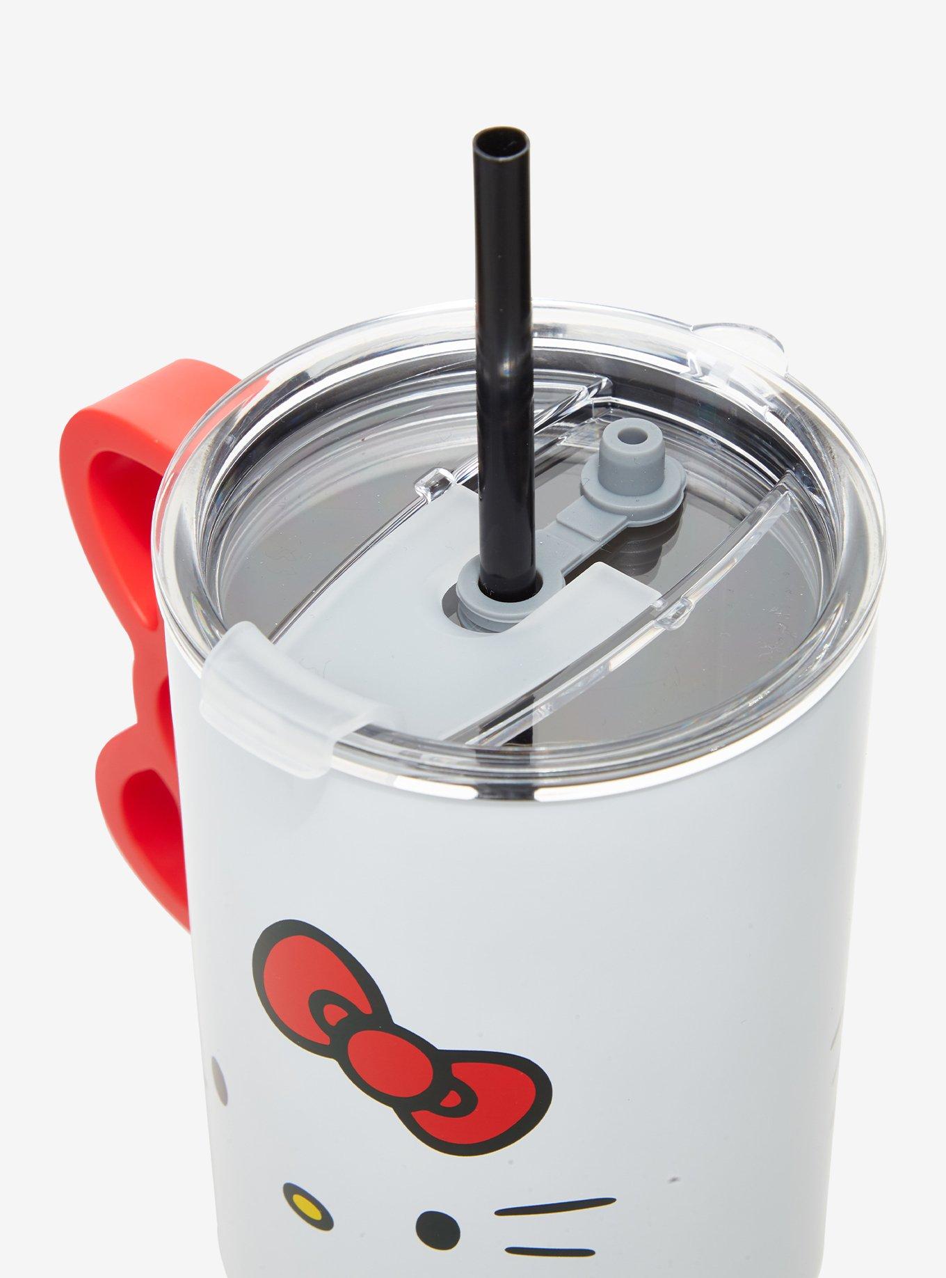 Hello Kitty Bow Handle Stainless Steel Travel Cup, , alternate