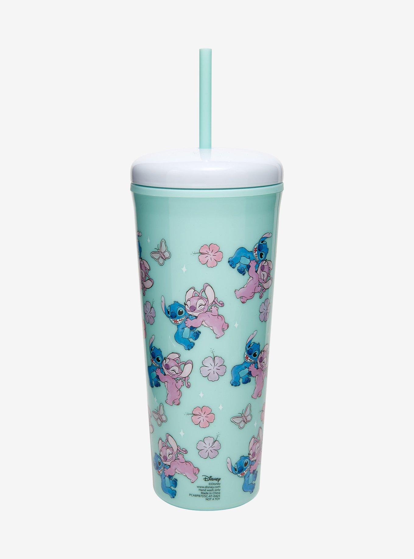 Disney Stitch & Angel Acrylic Travel Cup, , hi-res