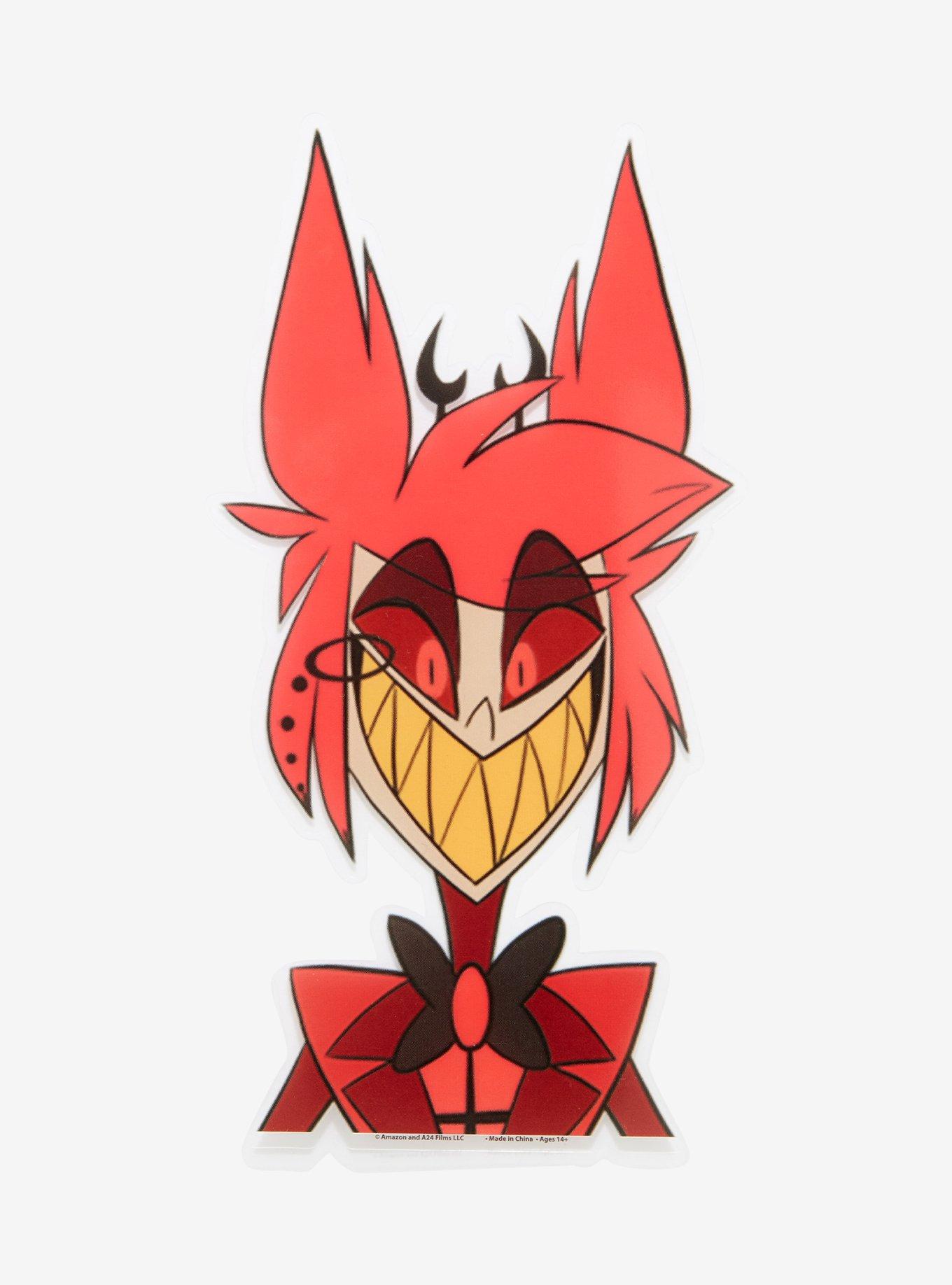 Hazbin Hotel Alastor Car Decal, , alternate