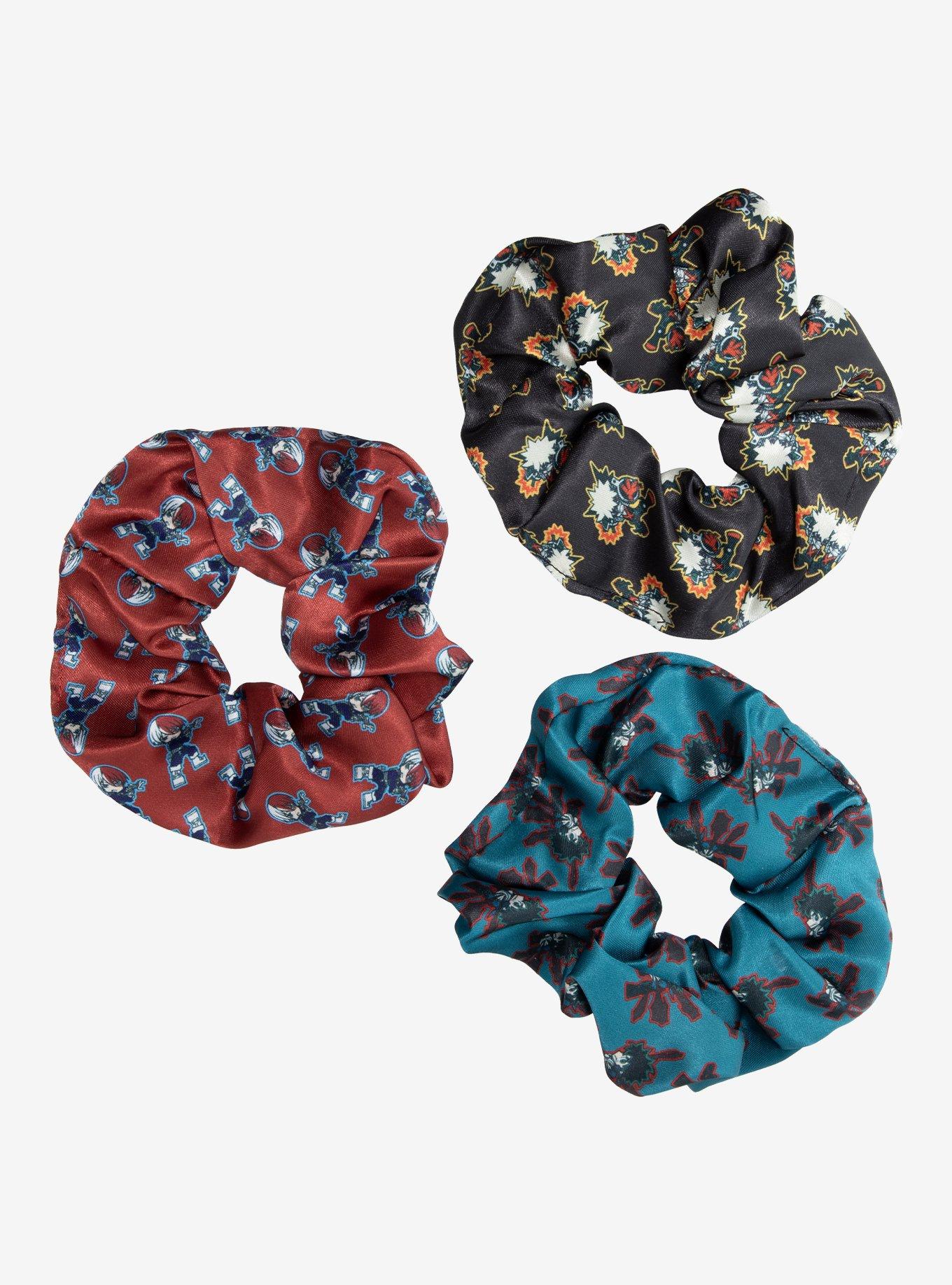 My Hero Academia Chibi Trio Scrunchie Set, , hi-res