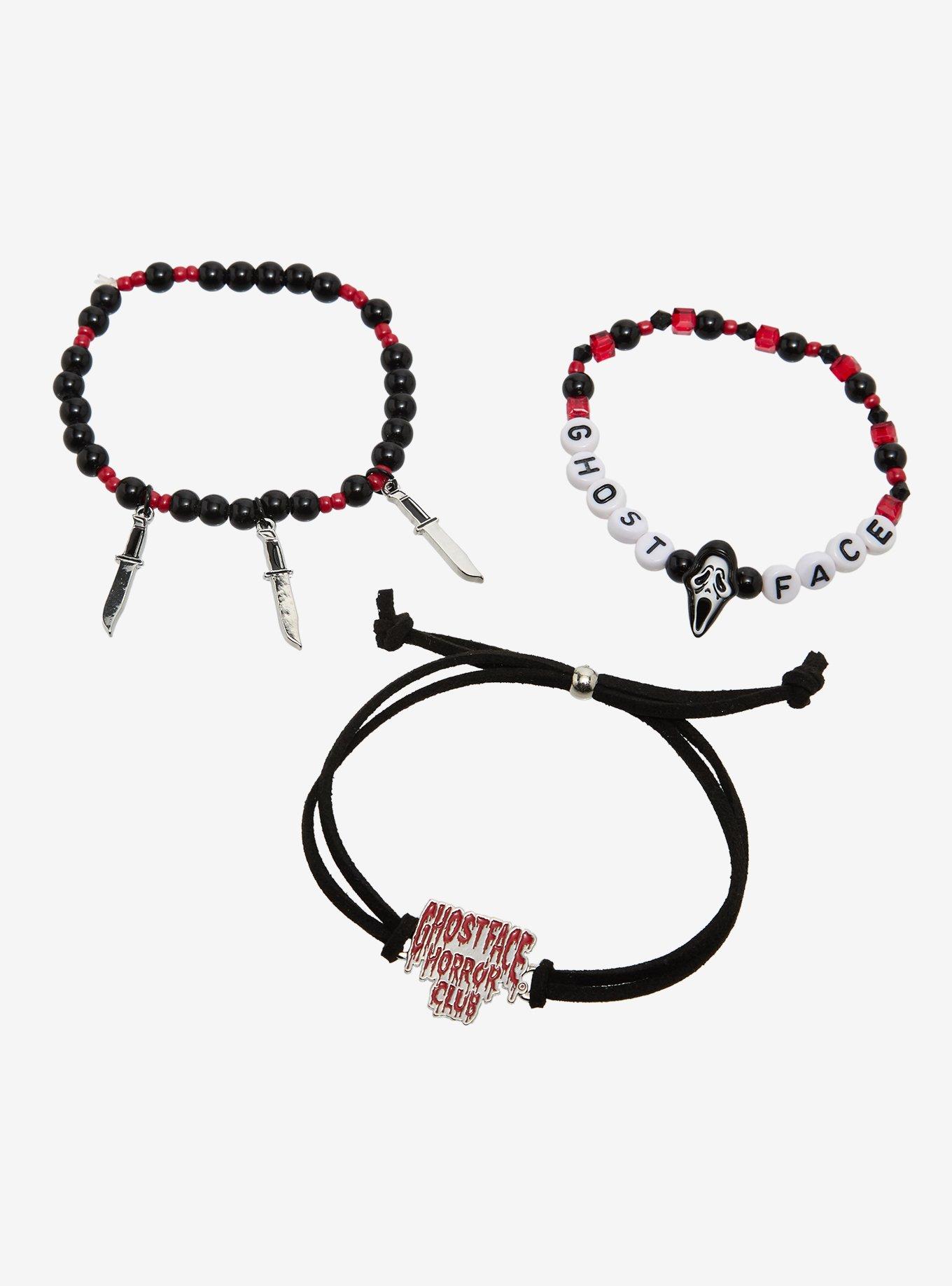 Ghost Face Horror Club Bracelet Set, , hi-res