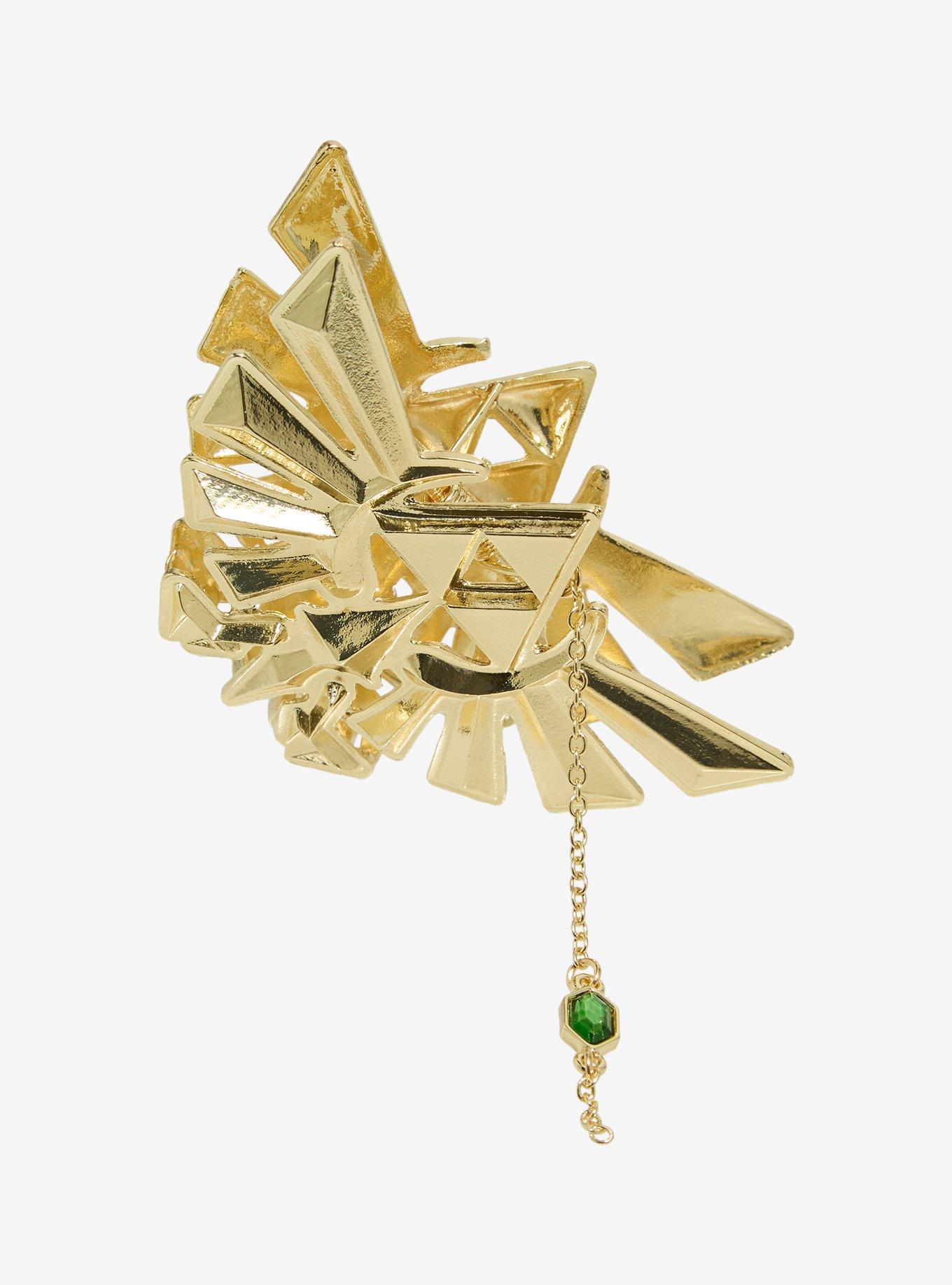 The Legend Of Zelda Hyrule Crest Claw Hair Clip, , hi-res