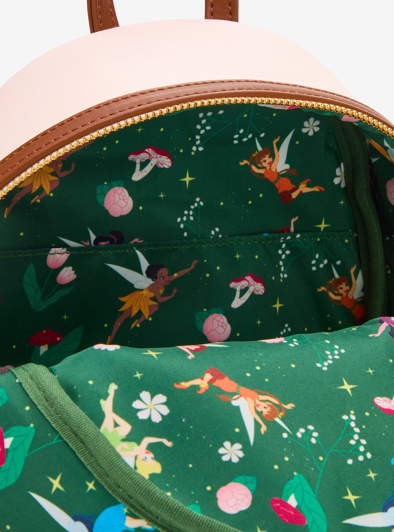 Loungefly Disney Tinker Bell Fairies Mini Backpack, , alternate - view 4