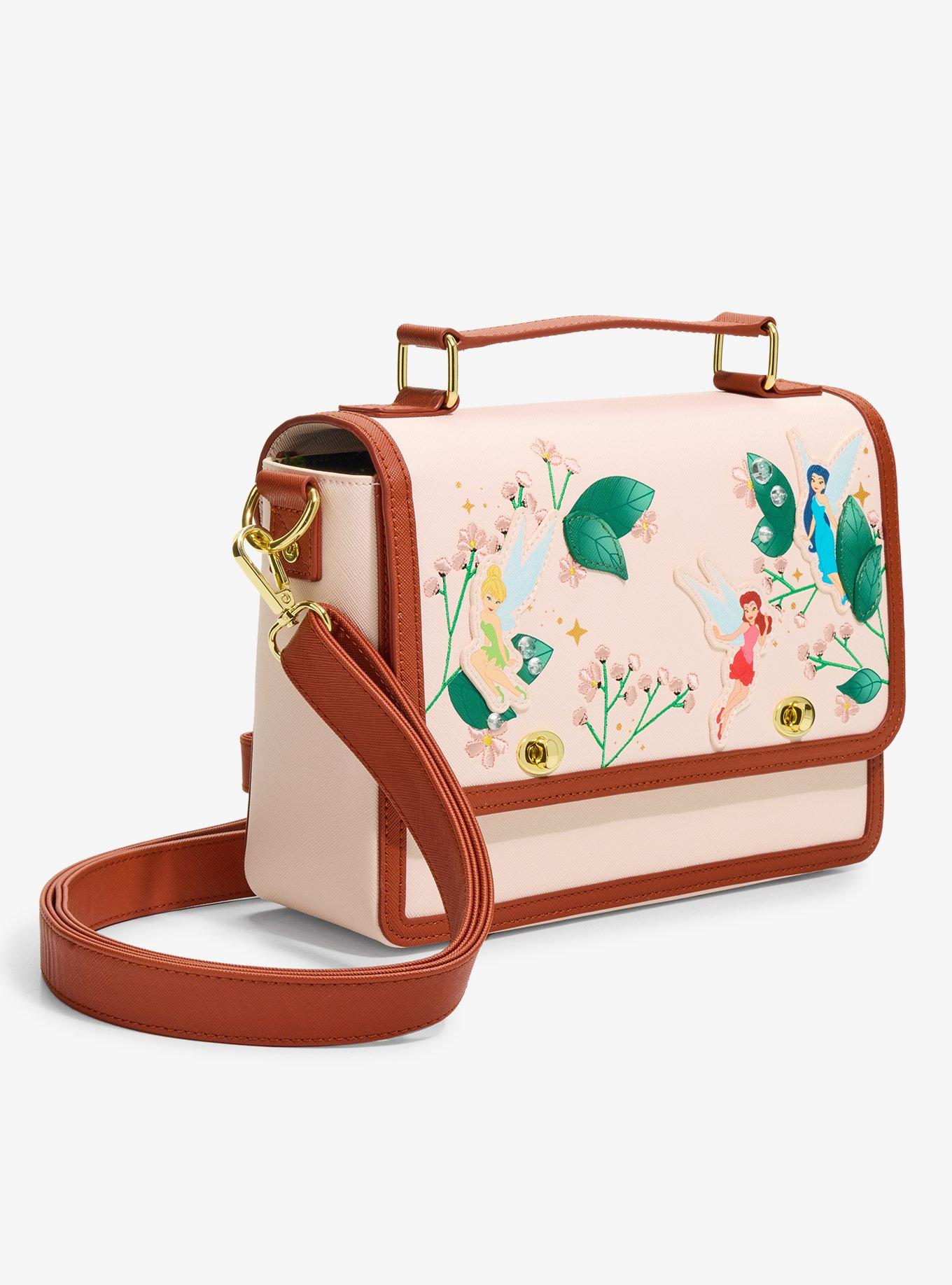 Loungefly Disney Tinker Bell Fairies Crossbody Bag, , hi-res