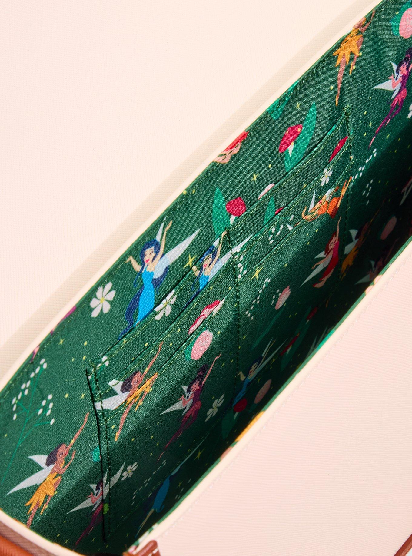 Loungefly Disney Tinker Bell Fairies Crossbody Bag, , alternate - view 4