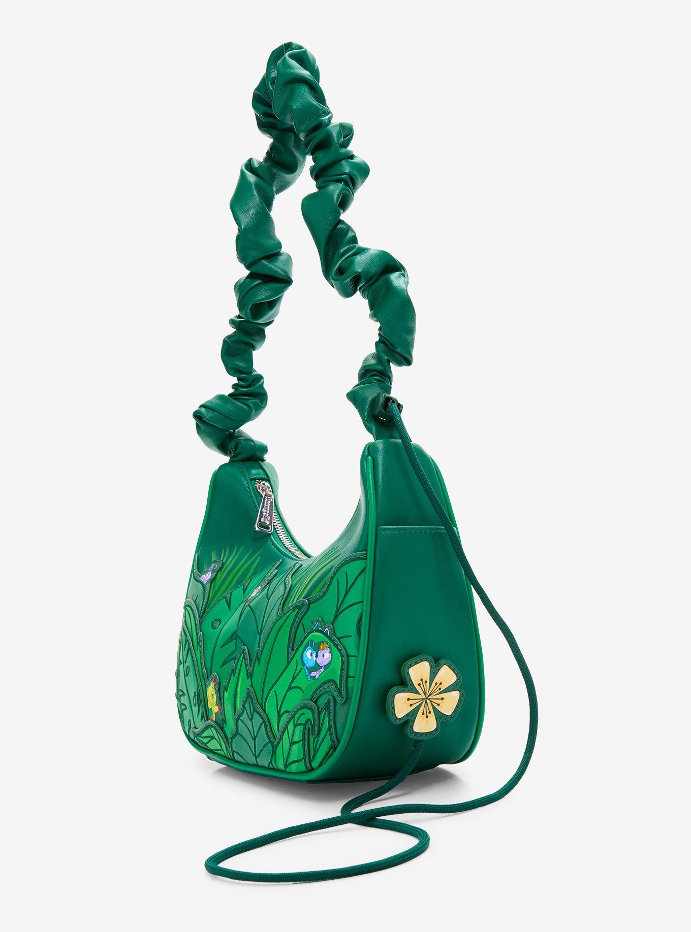 Loungefly Disney Pixar A Bug's Life Foliage Crossbody Bag, , hi-res