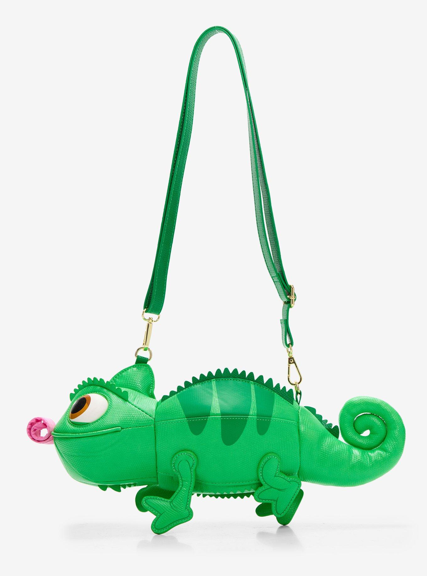 Loungefly Disney Tangled Pascal Figural Crossbody Bag, , hi-res