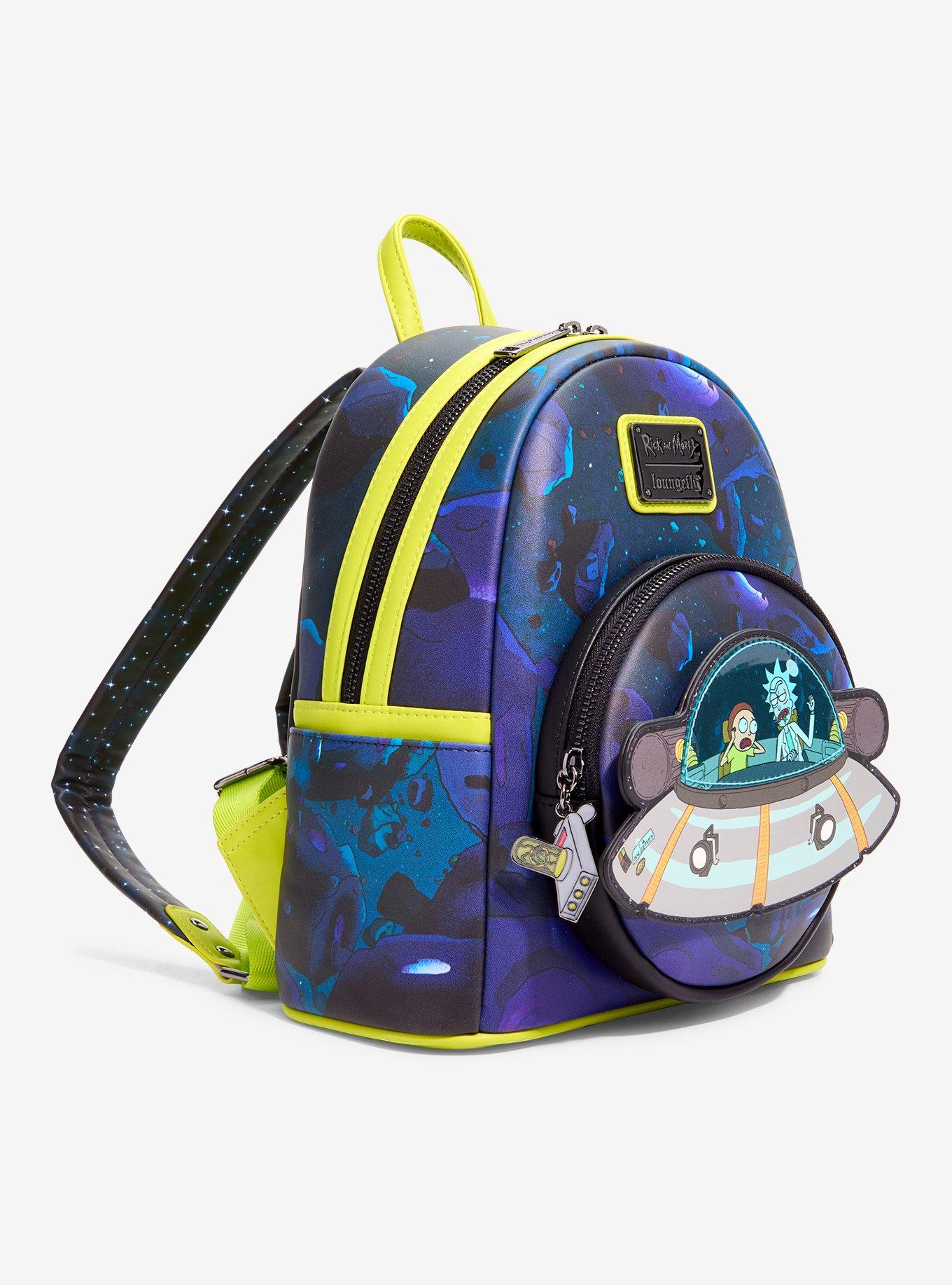 Loungefly Rick And Morty Space Cruiser Mini Backpack, , hi-res
