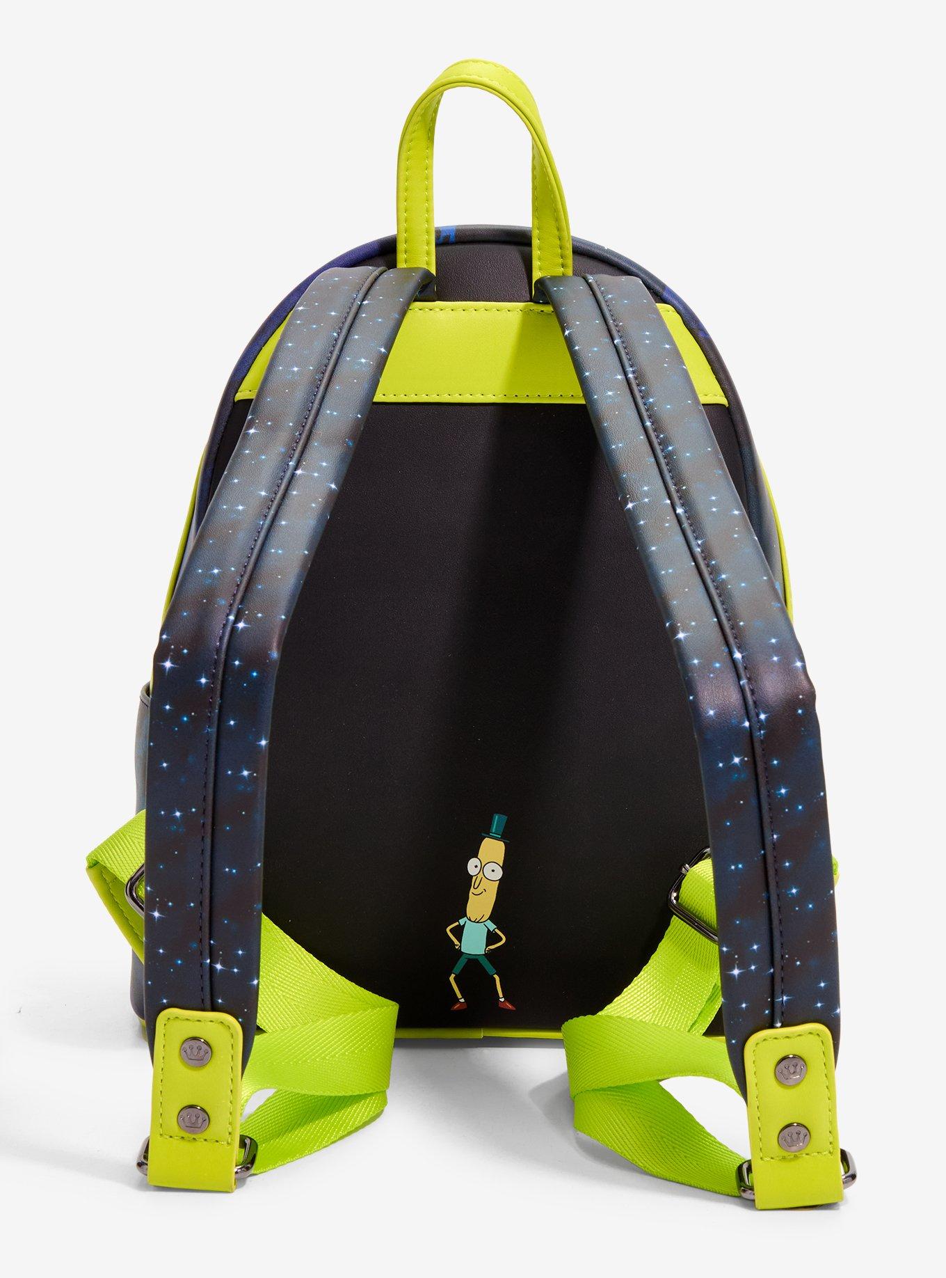 Loungefly Rick And Morty Space Cruiser Mini Backpack, , alternate - view 4