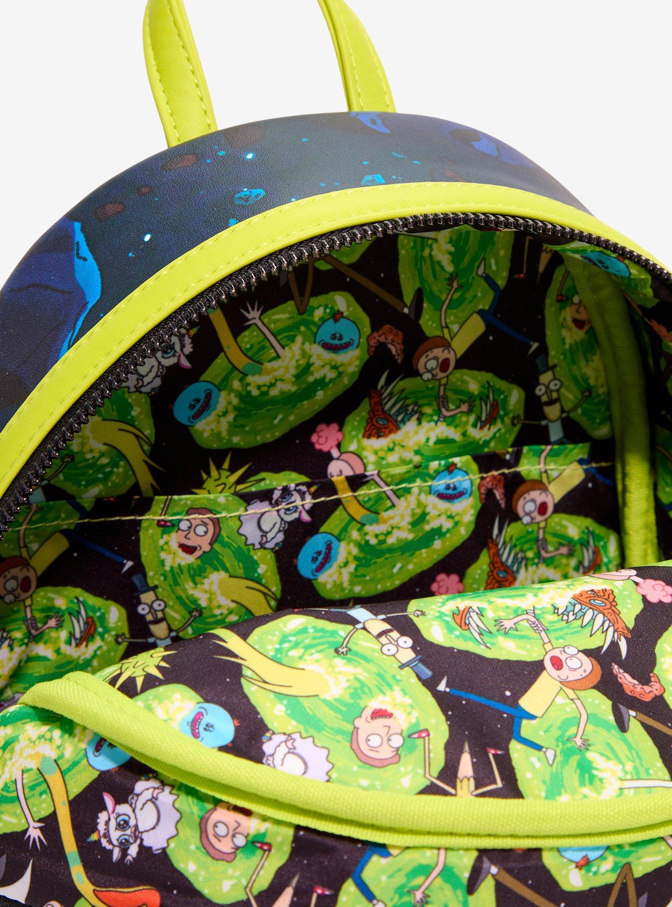Loungefly Rick And Morty Space Cruiser Mini Backpack, , alternate - view 5
