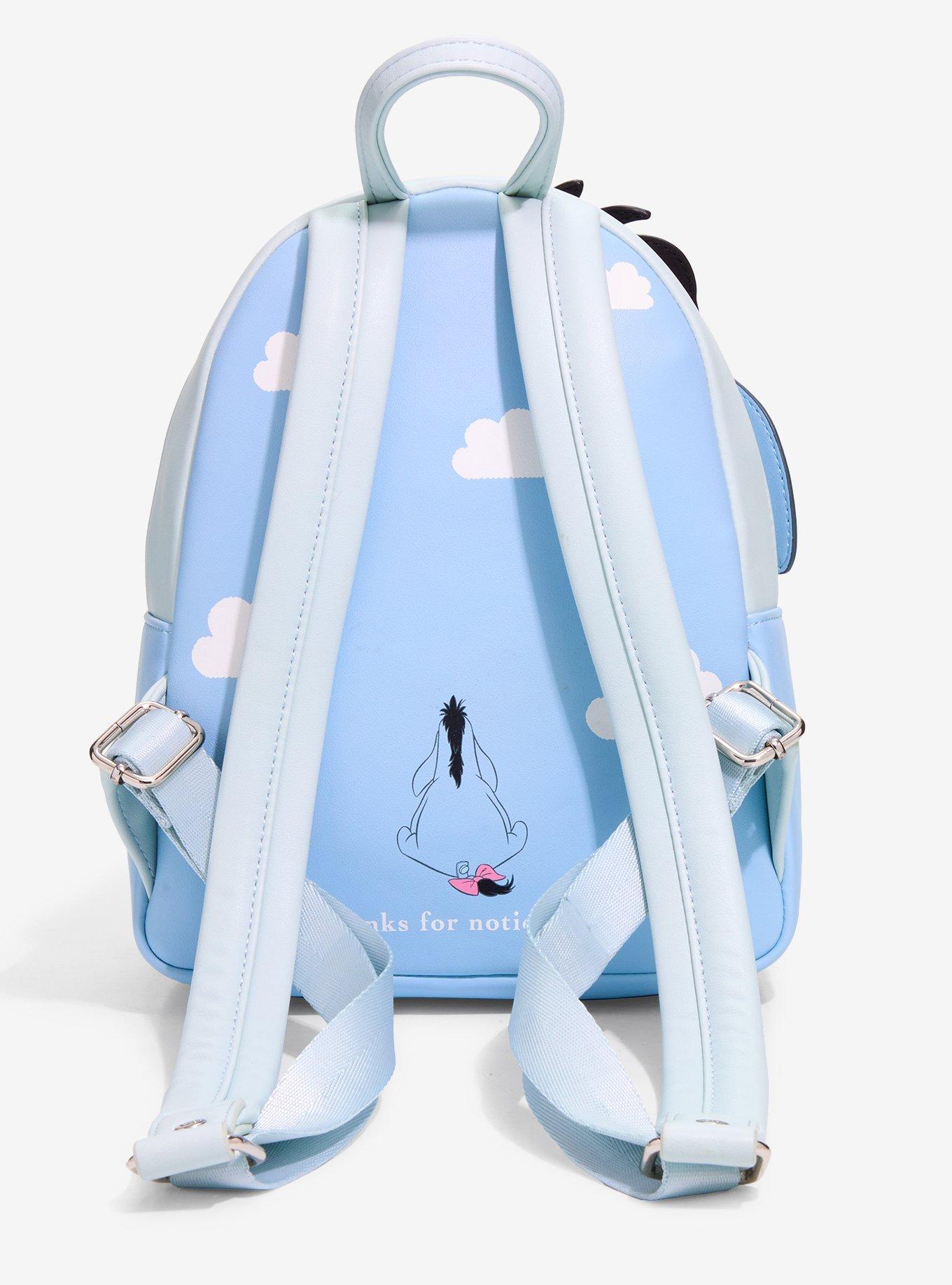 Loungefly Disney Winnie The Pooh Eeyore Appliqu&eacute; Mini Backpack, , alternate - view 3