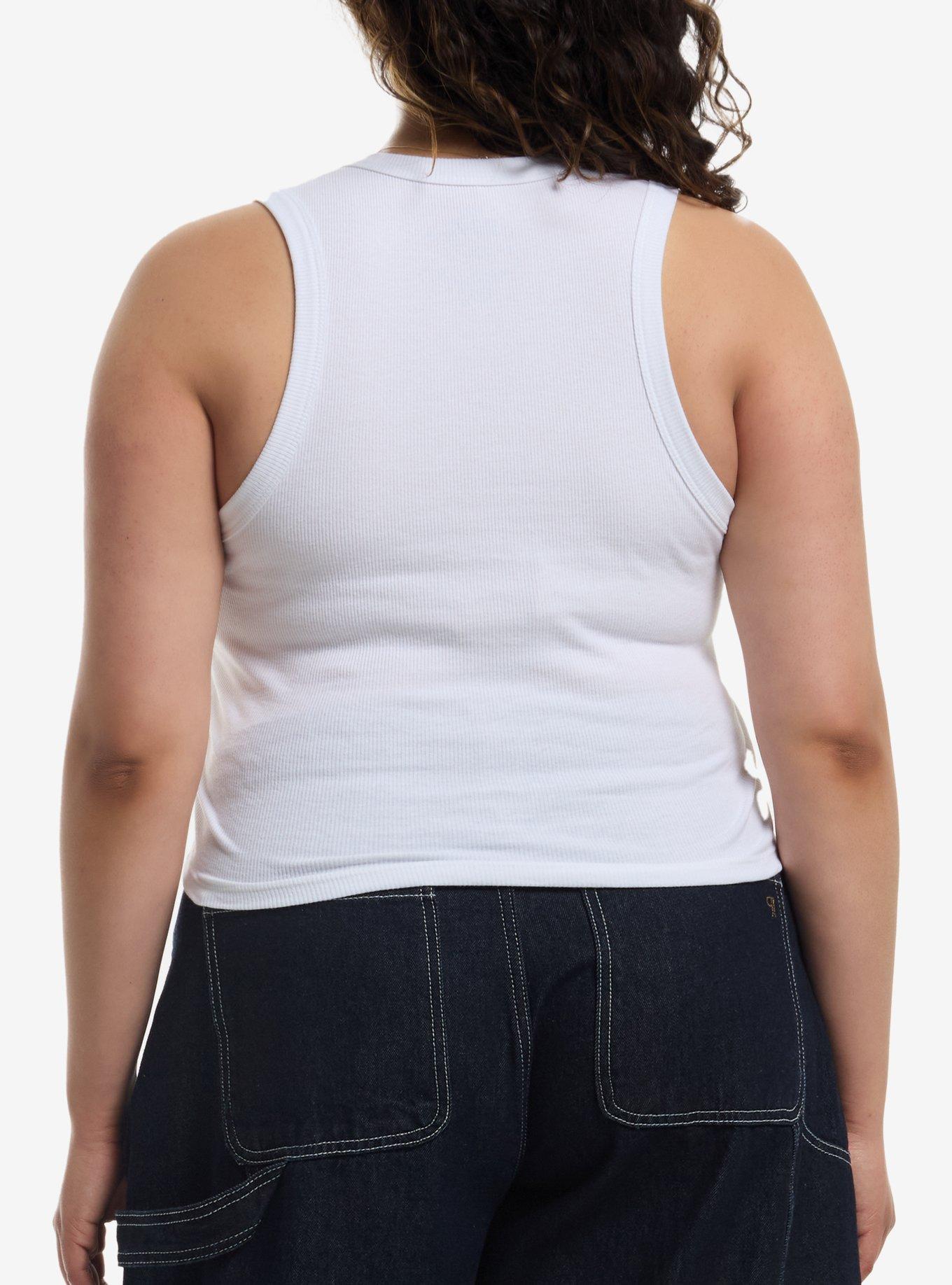 KPop Demon Hunters Derpy & Sussie Girls Tank Top Plus Size, BLUE, alternate