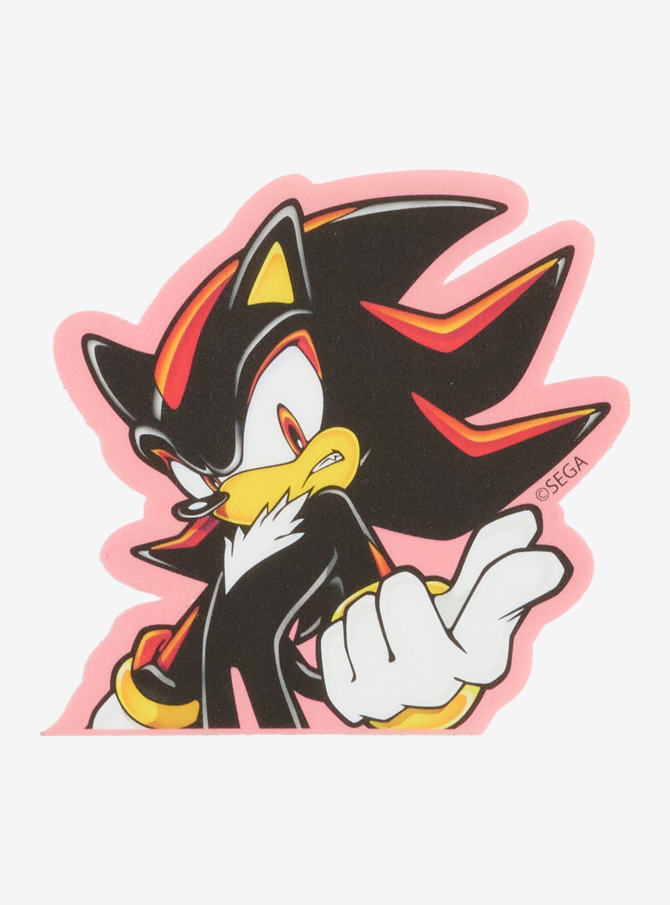 Sonic The Hedgehog Shadow Peeking Car Decal, , hi-res