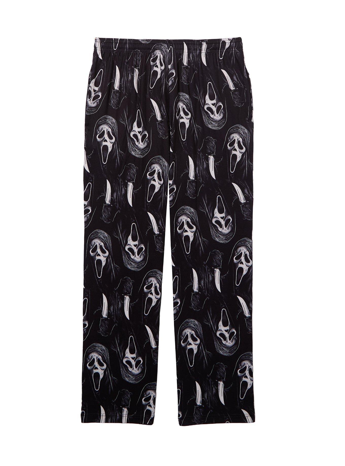 Ghost Face Knife Pajama Pants, , hi-res