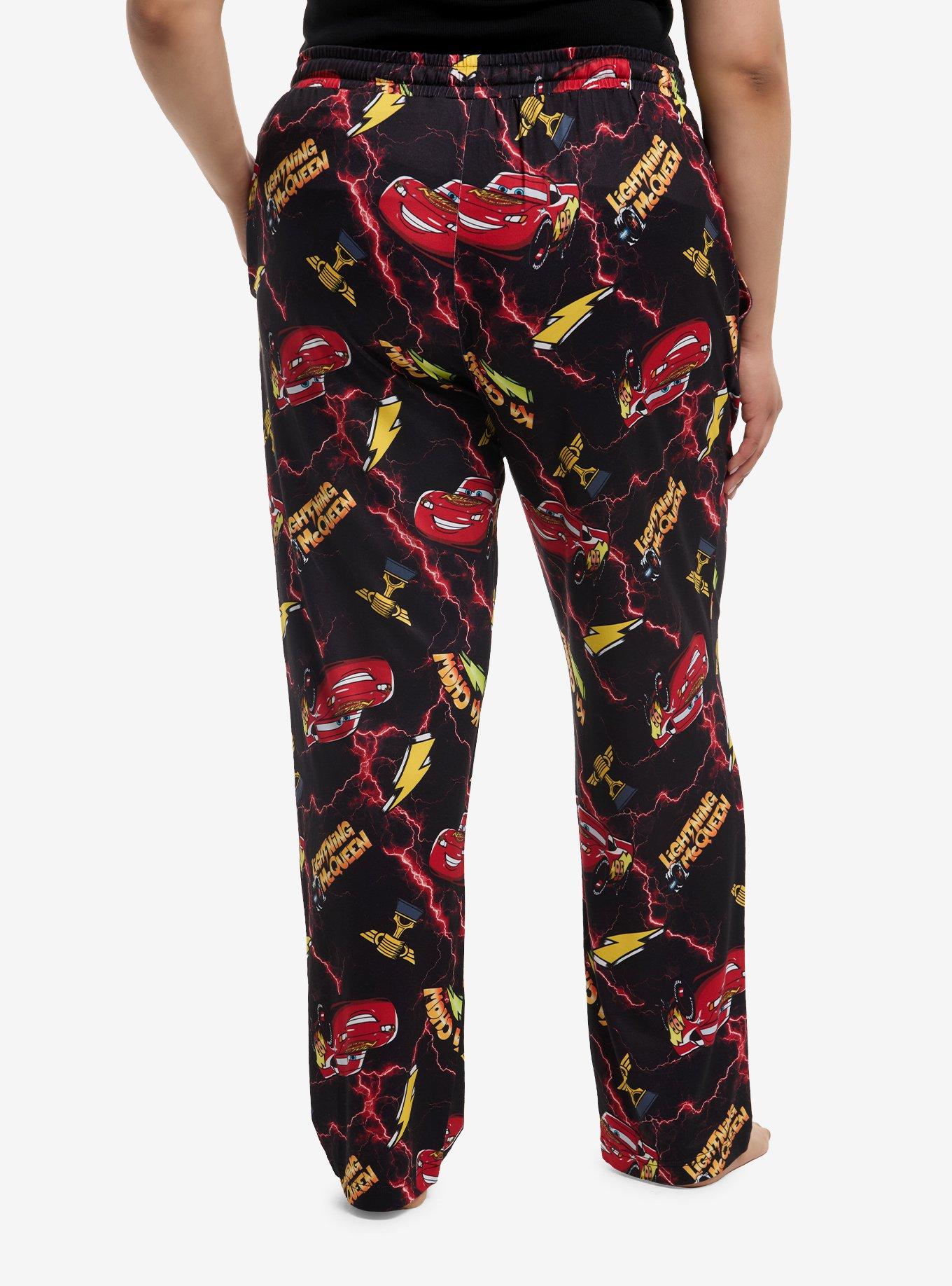 Disney Pixar Cars Lightning McQueen Pajama Pants Plus Size, , hi-res