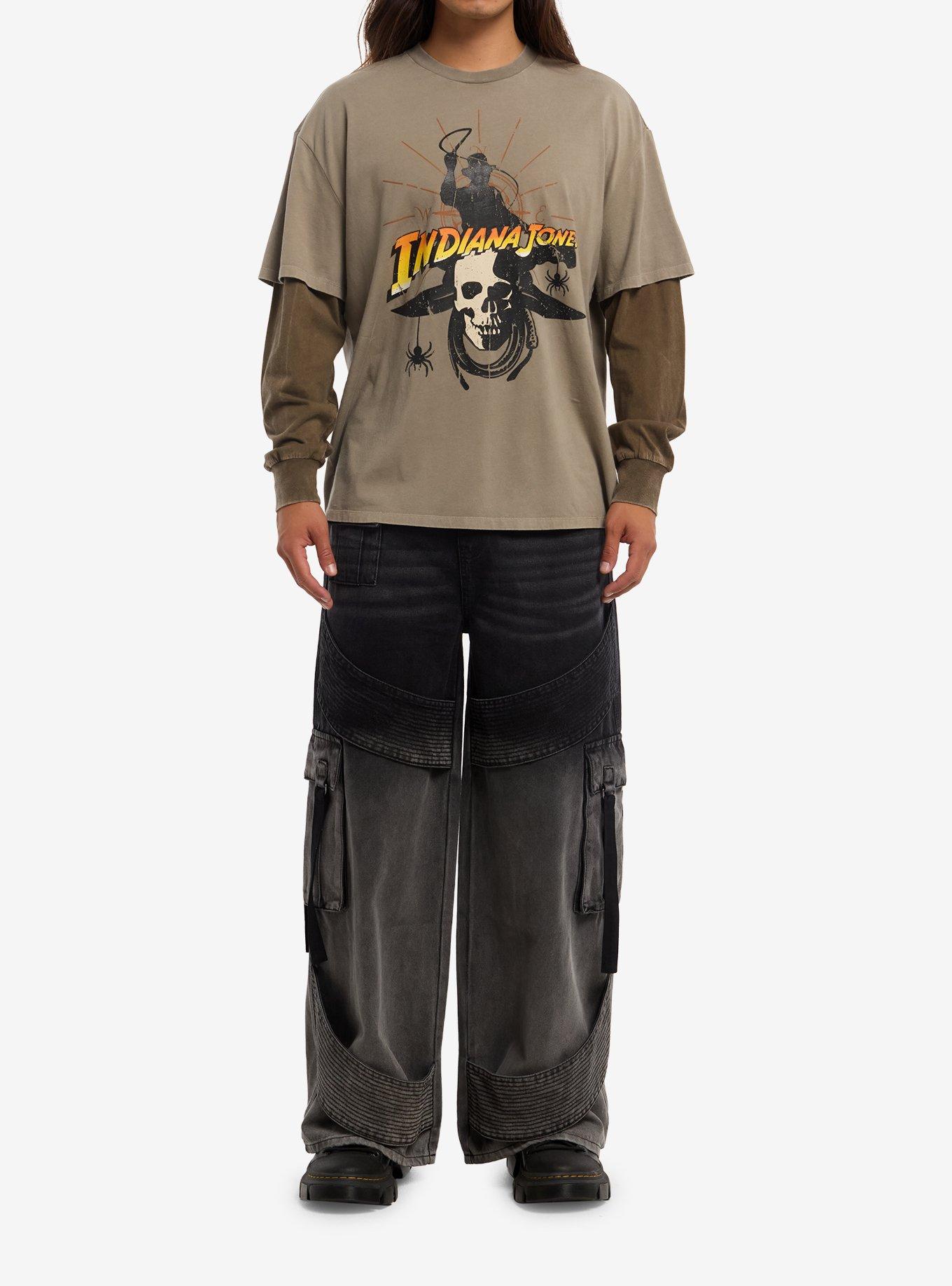Our Universe Indiana Jones Logo Twofer Long-Sleeve T-Shirt, , hi-res