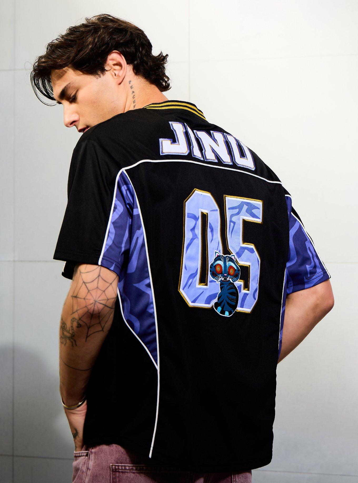 KPop Demon Hunters Saja Boys Jinu Football Jersey - BoxLunch Exclusive