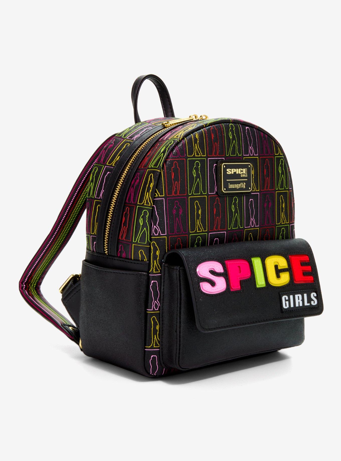 Loungefly Spice Girls Silhouette Mini Backpack, , alternate - view 3