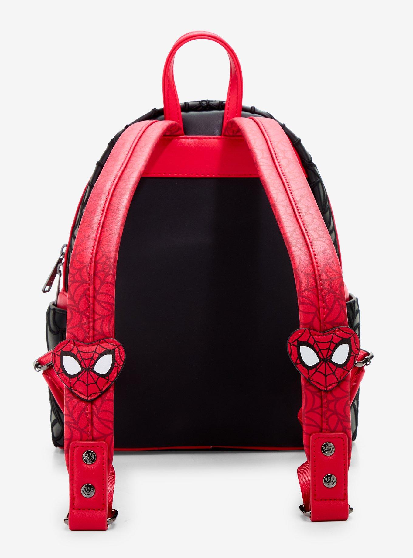 Loungefly Marvel Spider-Man Web Mini Backpack, , alternate - view 3